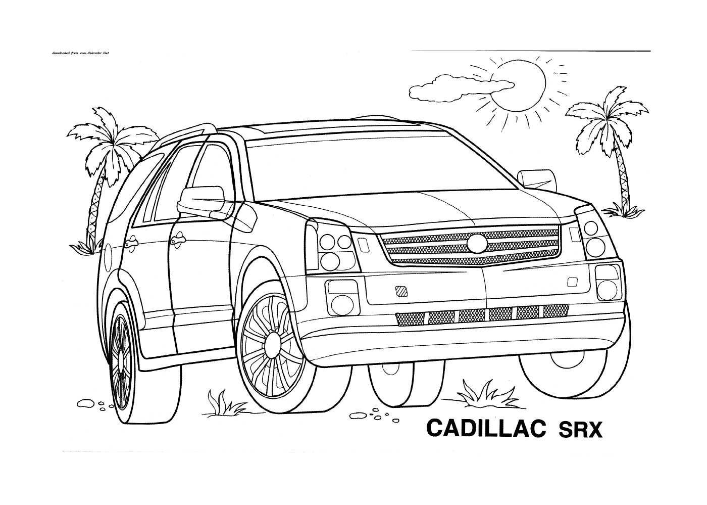  Luxuoso SRX Cadillac 