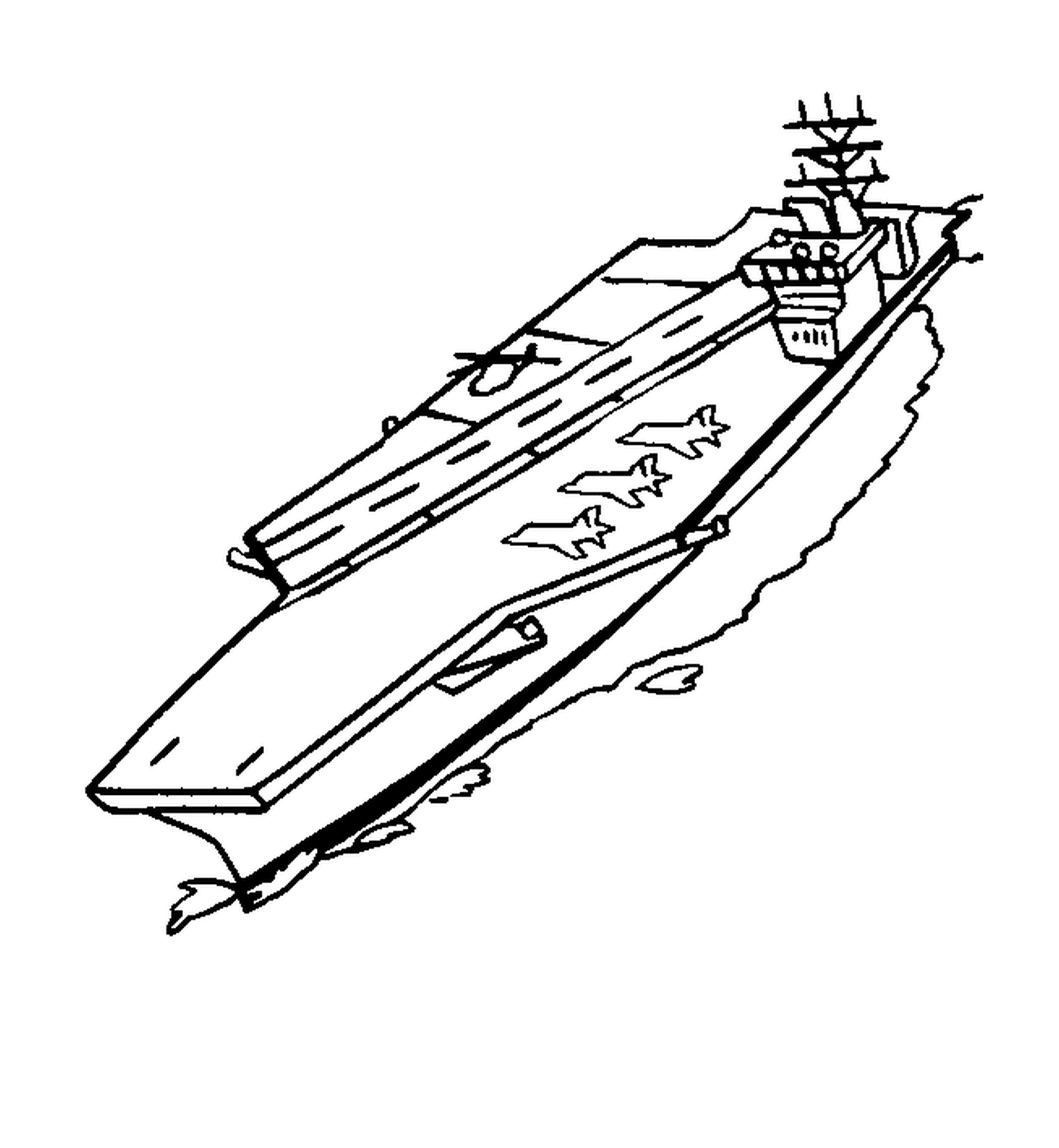 Um barco 