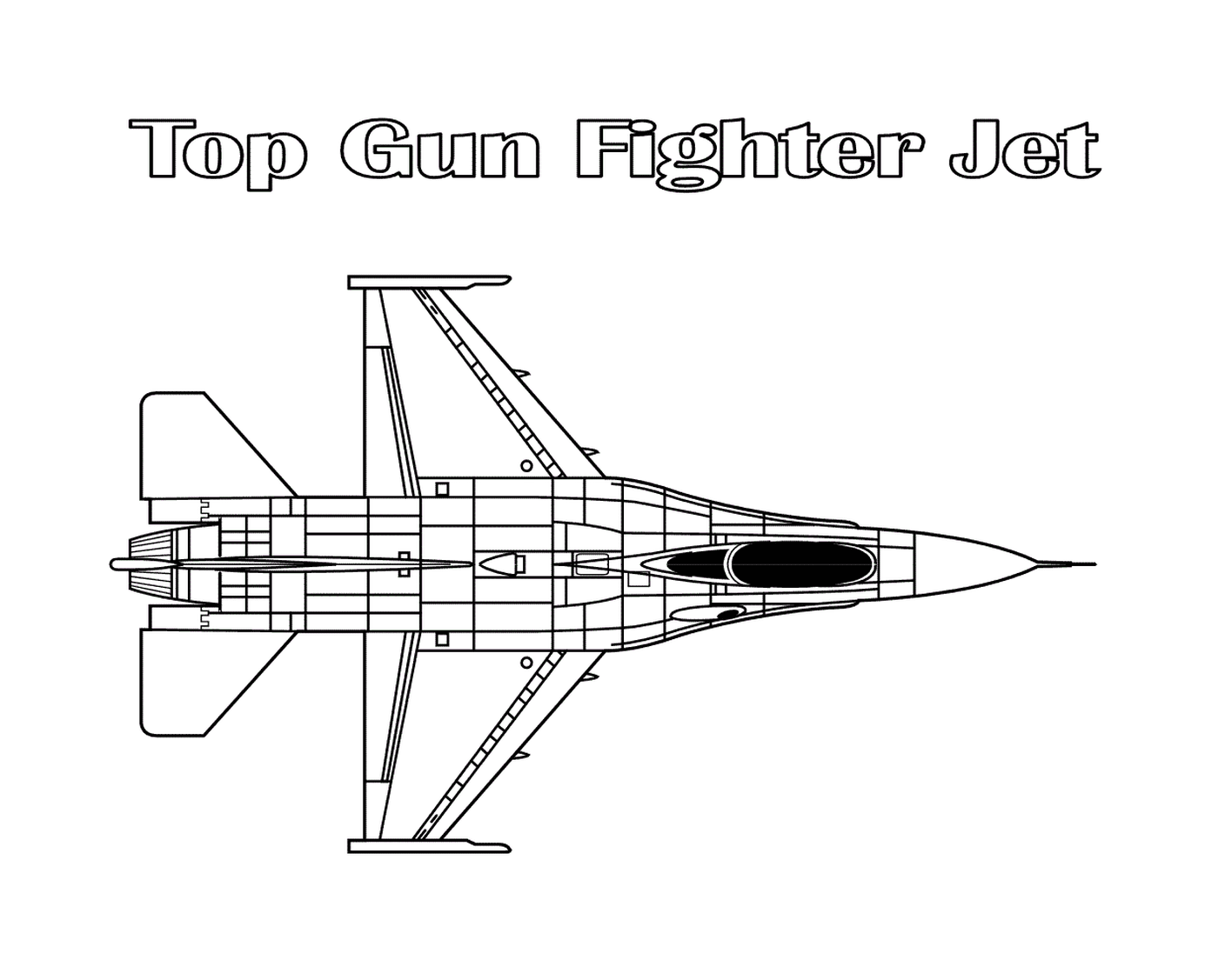  Avião de combate Top Gun 