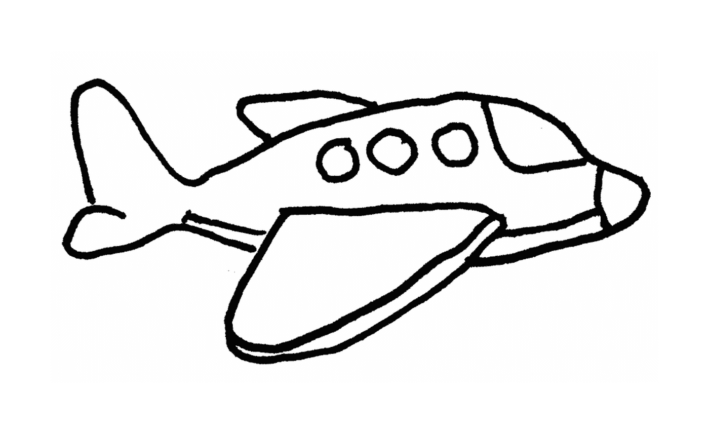  Um pequeno avião 