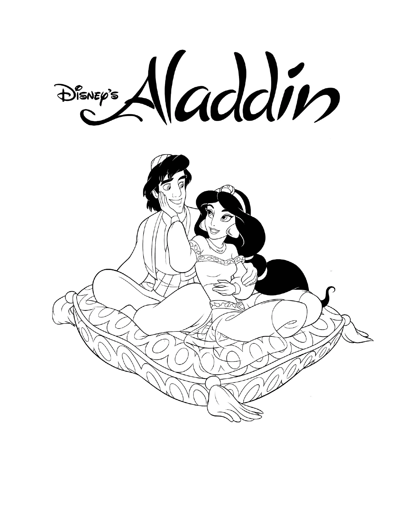  Aladdin e Jasmine 