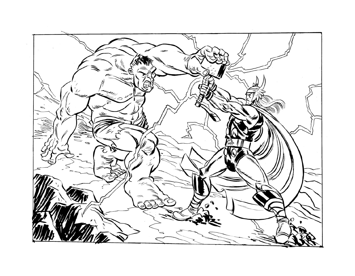  Thor e Hulk Thor e Hulk 