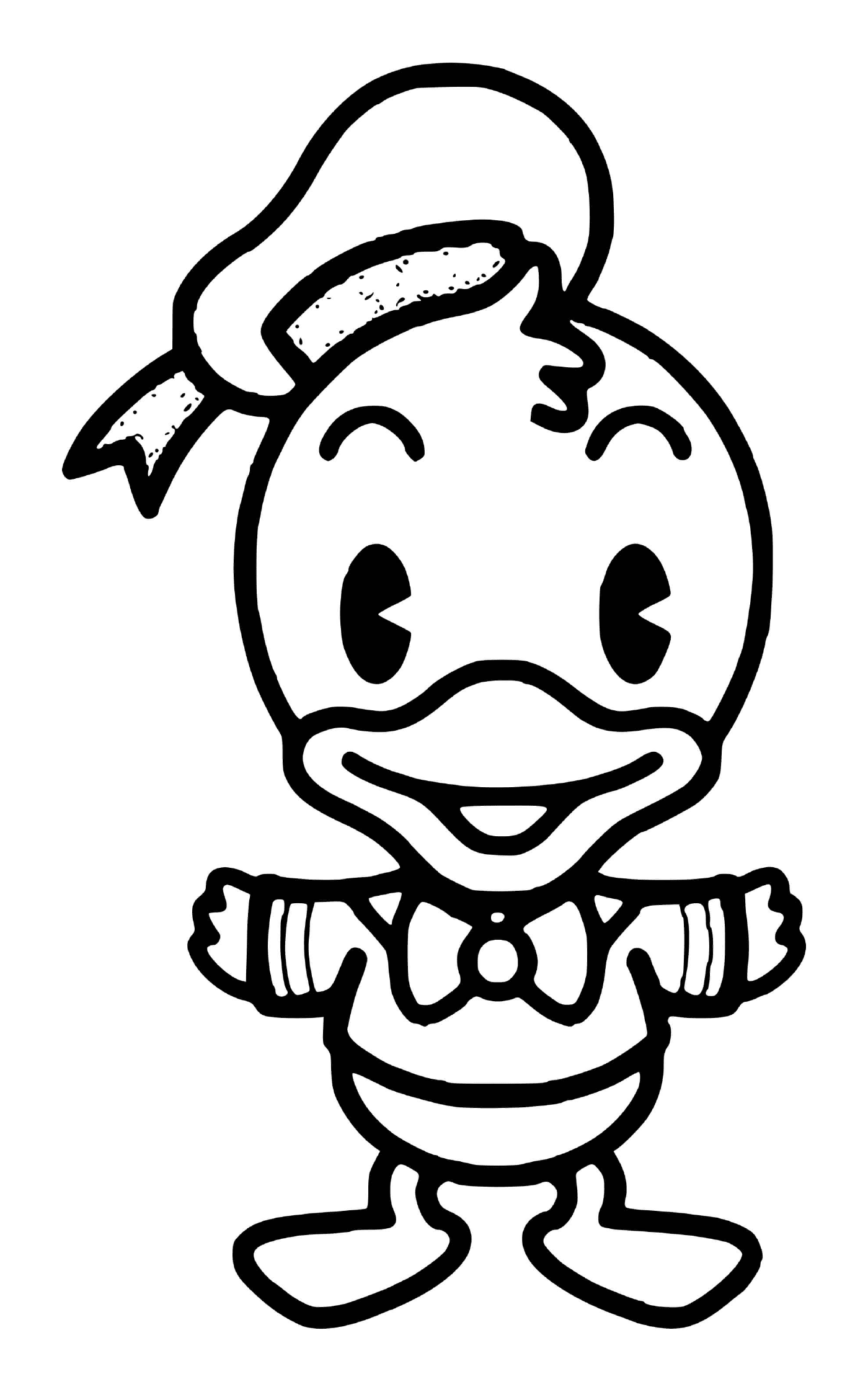  Donald duck 可爱的宝宝 