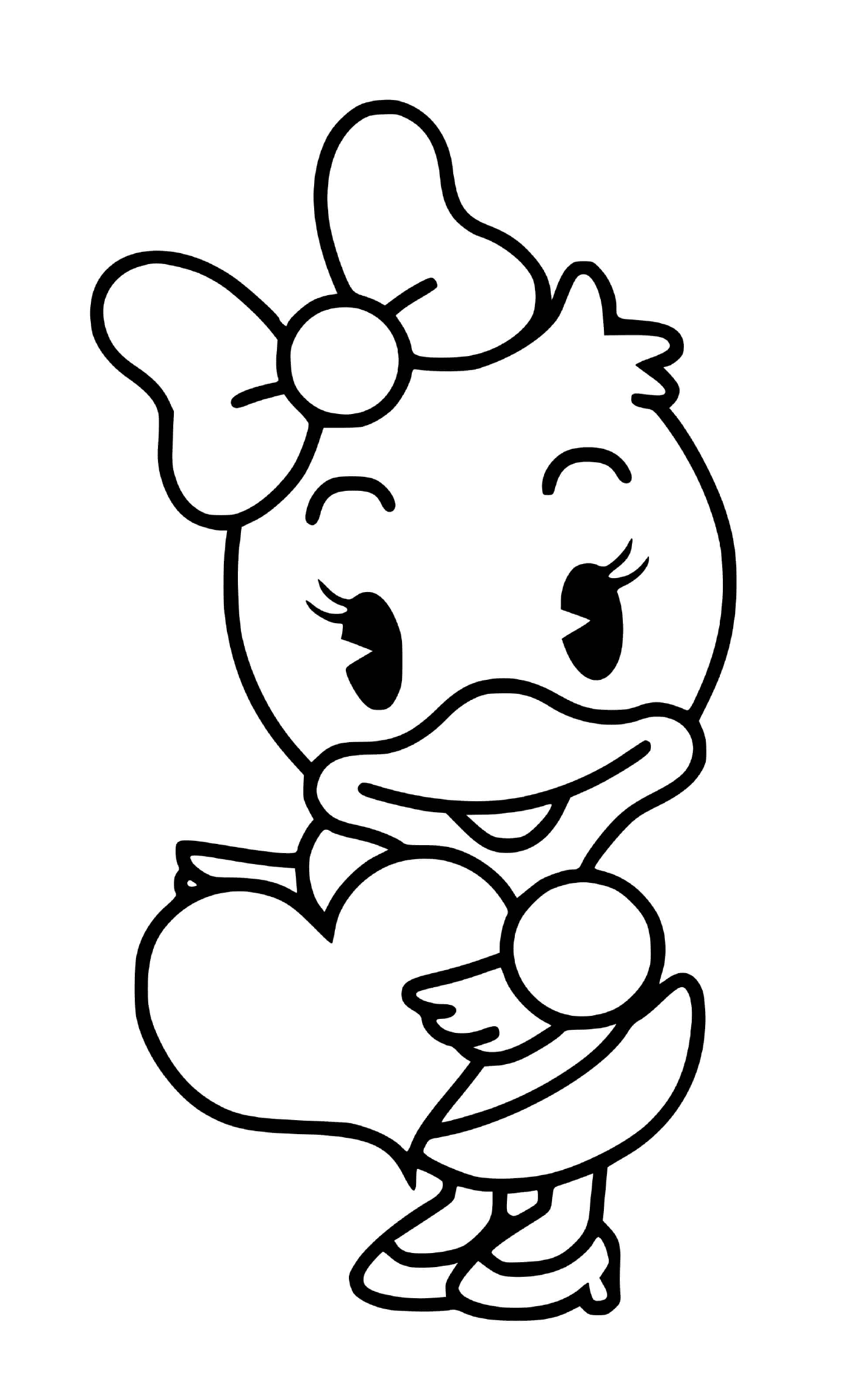  Daisy Duck 可爱的宝宝 