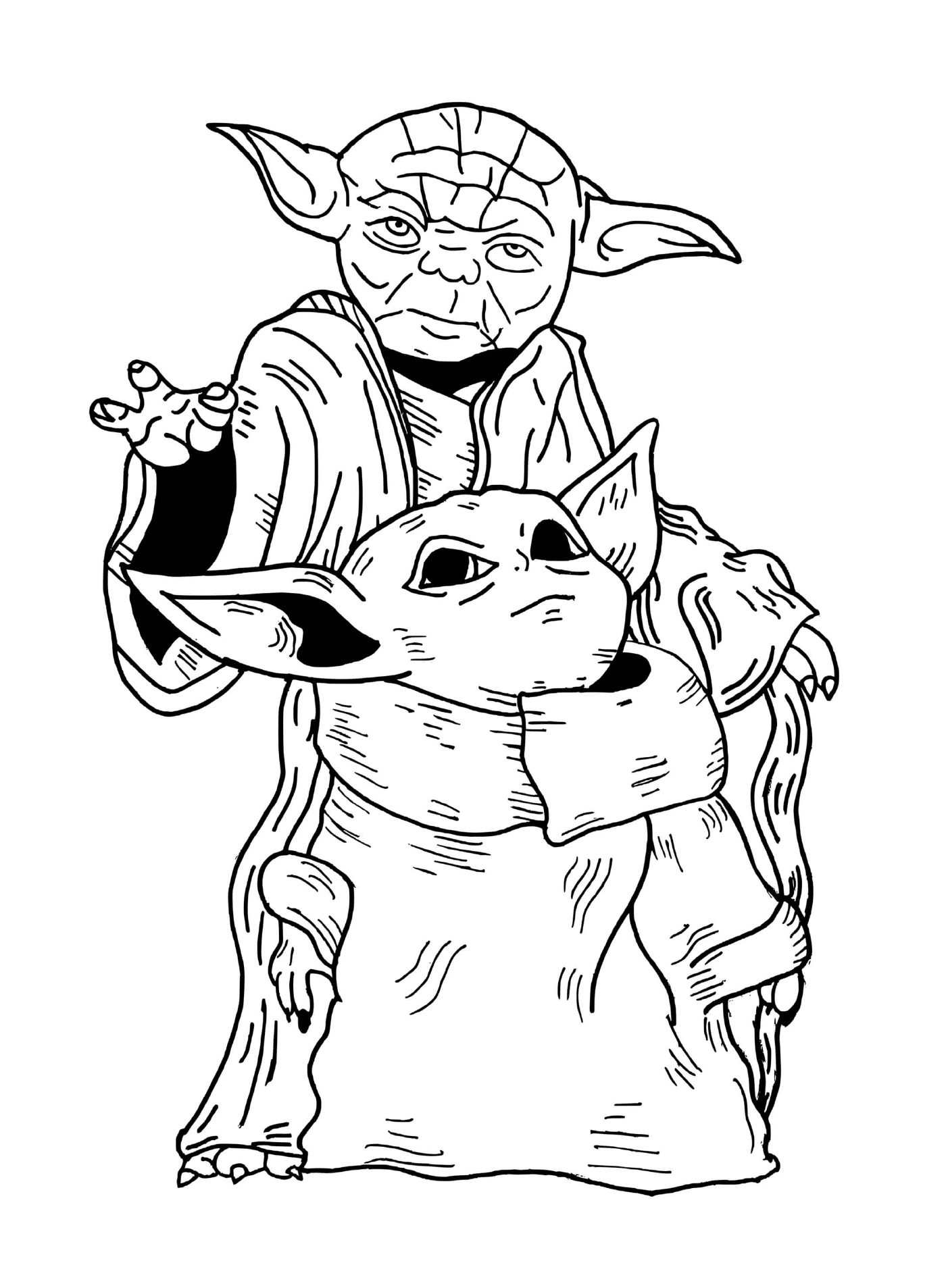  Conheça Yoda e seu mini-eu 