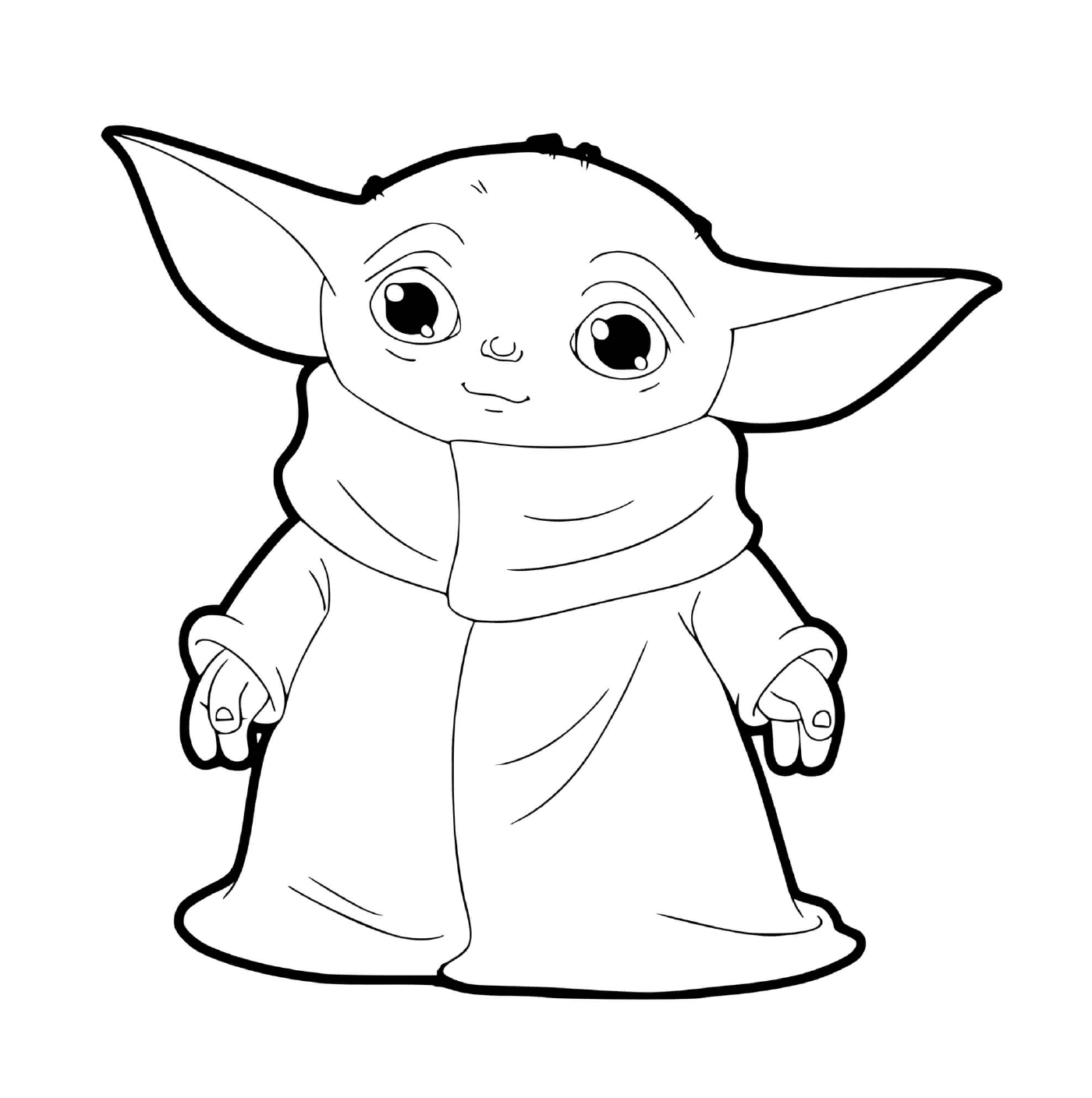  Baby Yoda de Mandalorian 