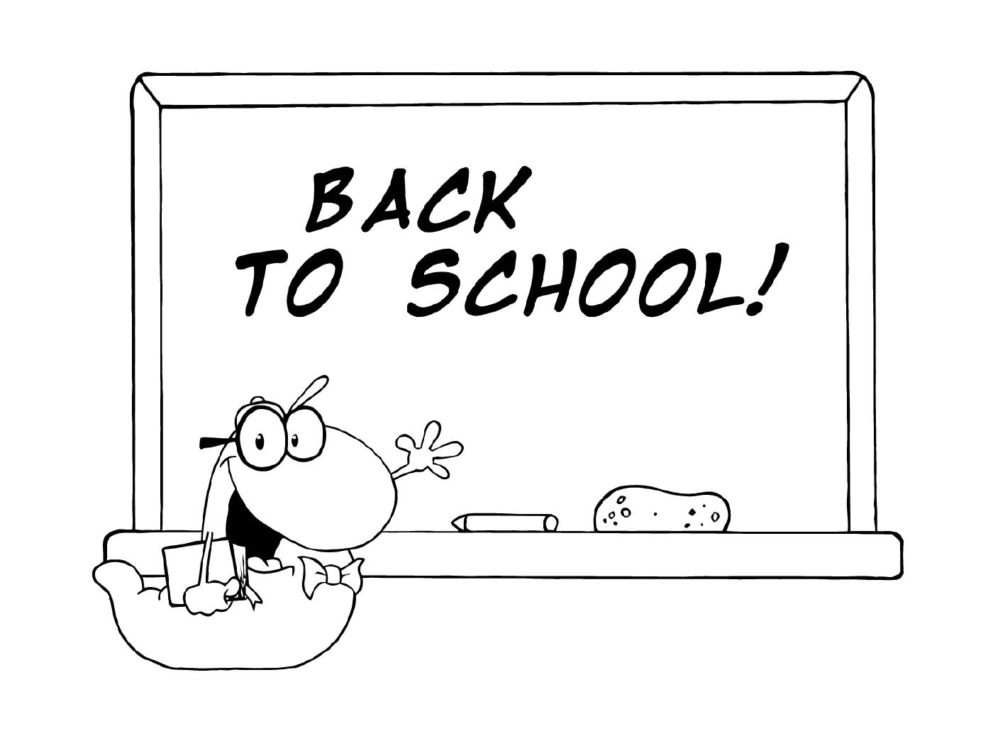  العودة إلى المدرسة، معلِّم الرسم 