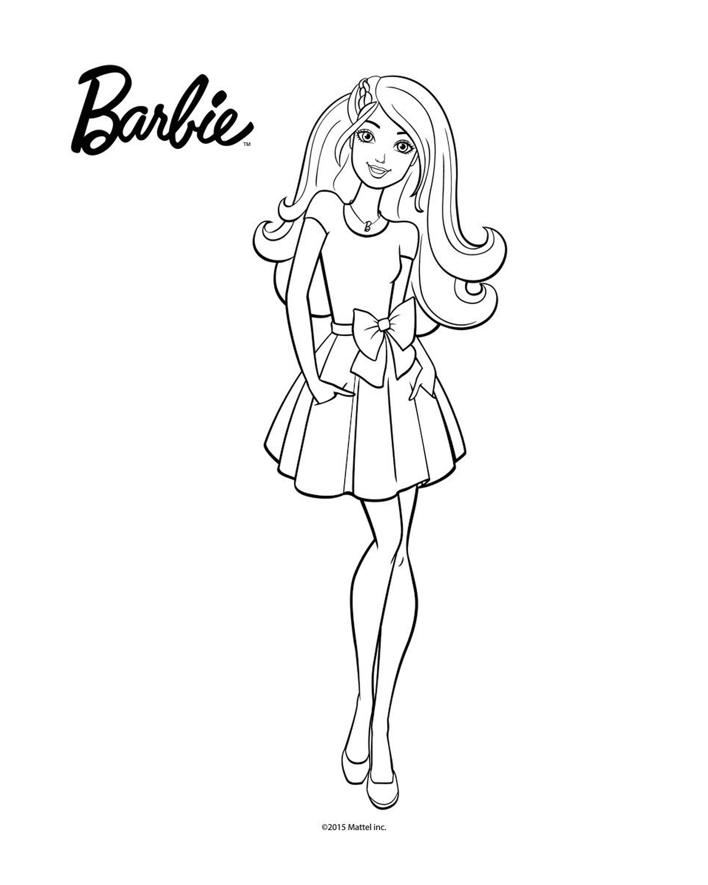  Barbie com cabelo longo 