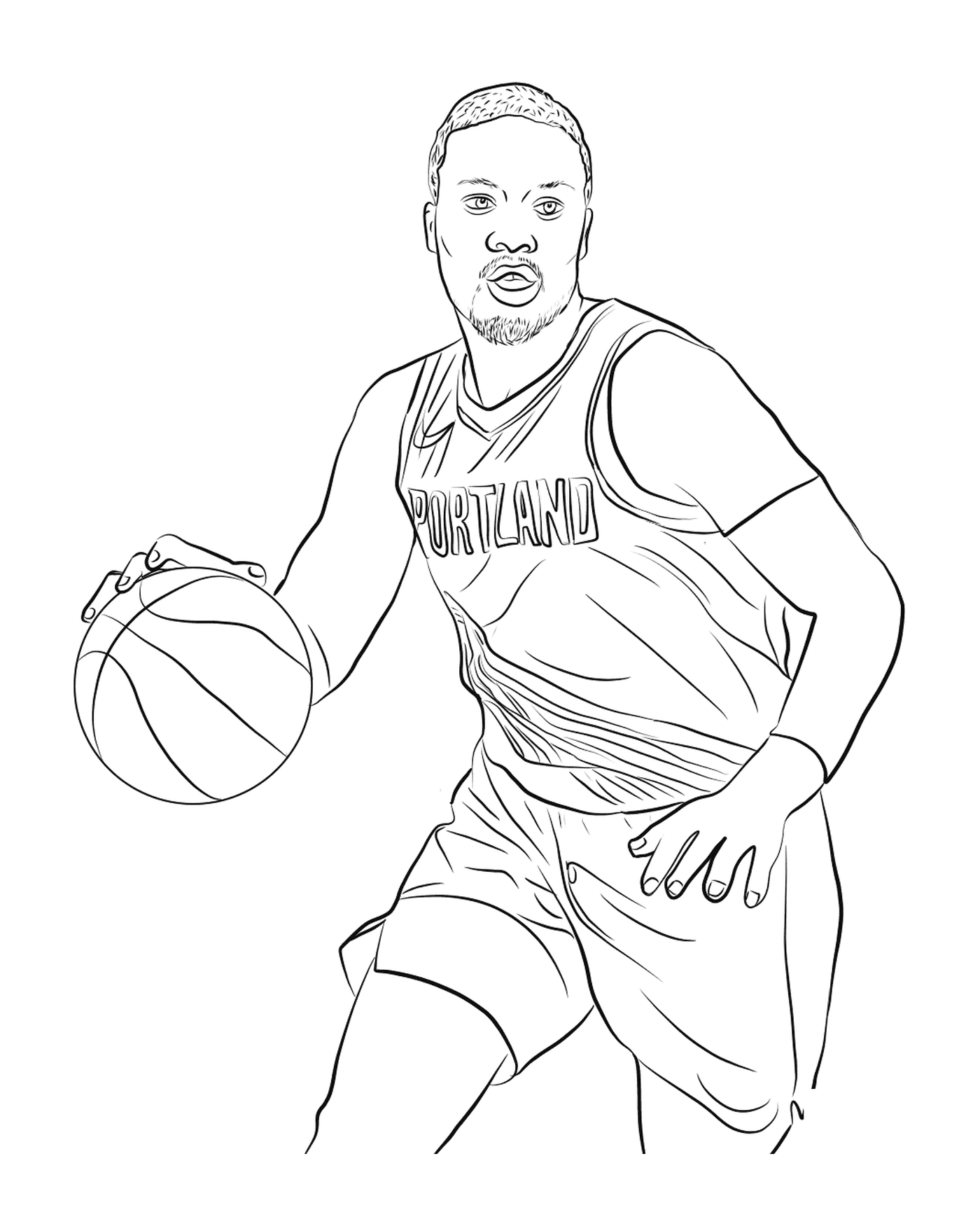  Damian Lillard,篮球运动员 