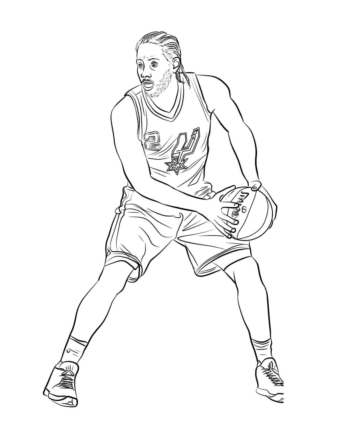  Kawhi ليونارد، لاعب كرة سلة 