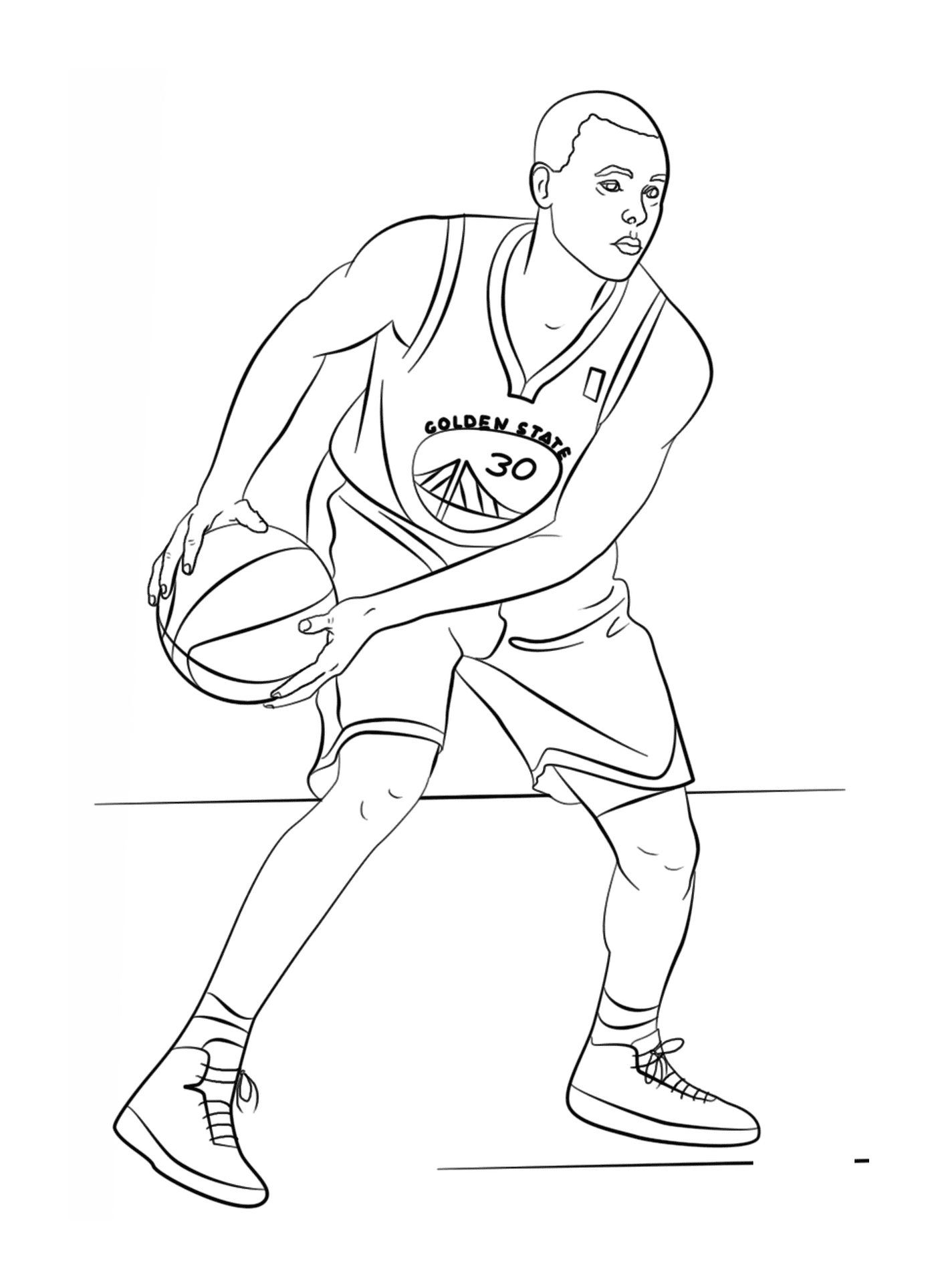  Stephen Curry, jogador de basquete da NBA 
