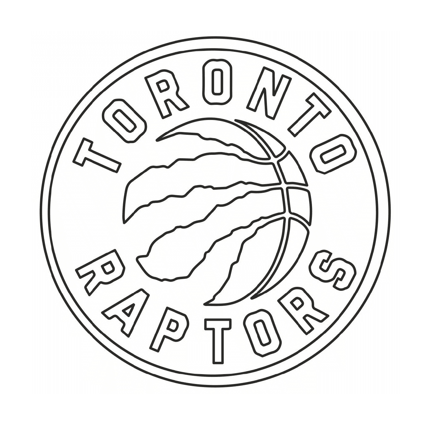  多伦多猛禽组织标志、篮球队 