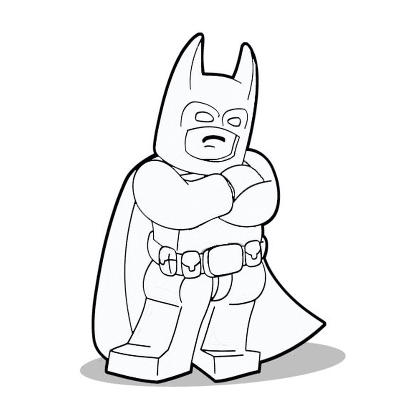  A figura Lego do Batman 