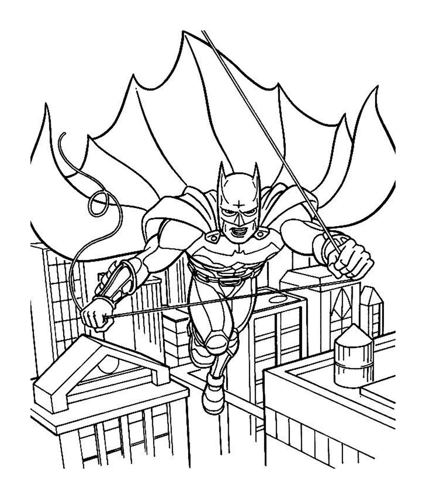  Batman voando no ar 