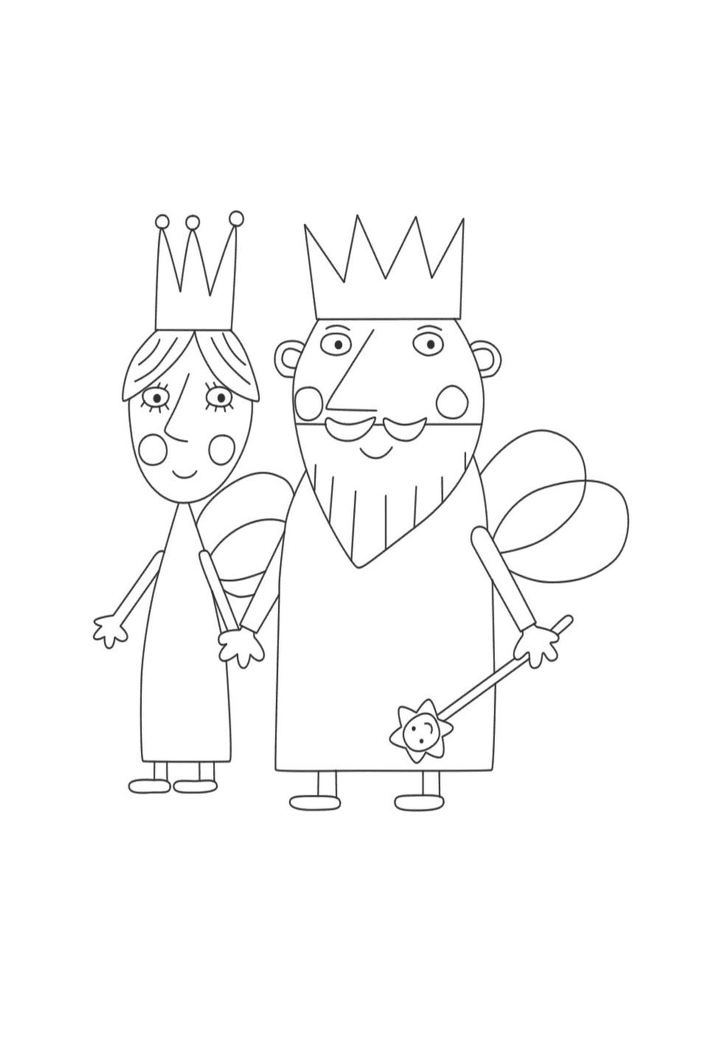  O Rei e a Rainha O Pequeno Reino de Ben e Holly 