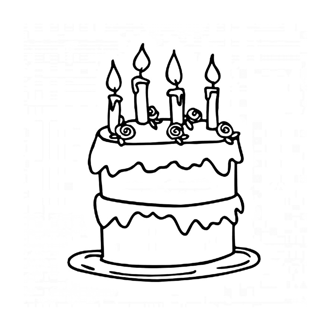  bolo de aniversário cremoso 