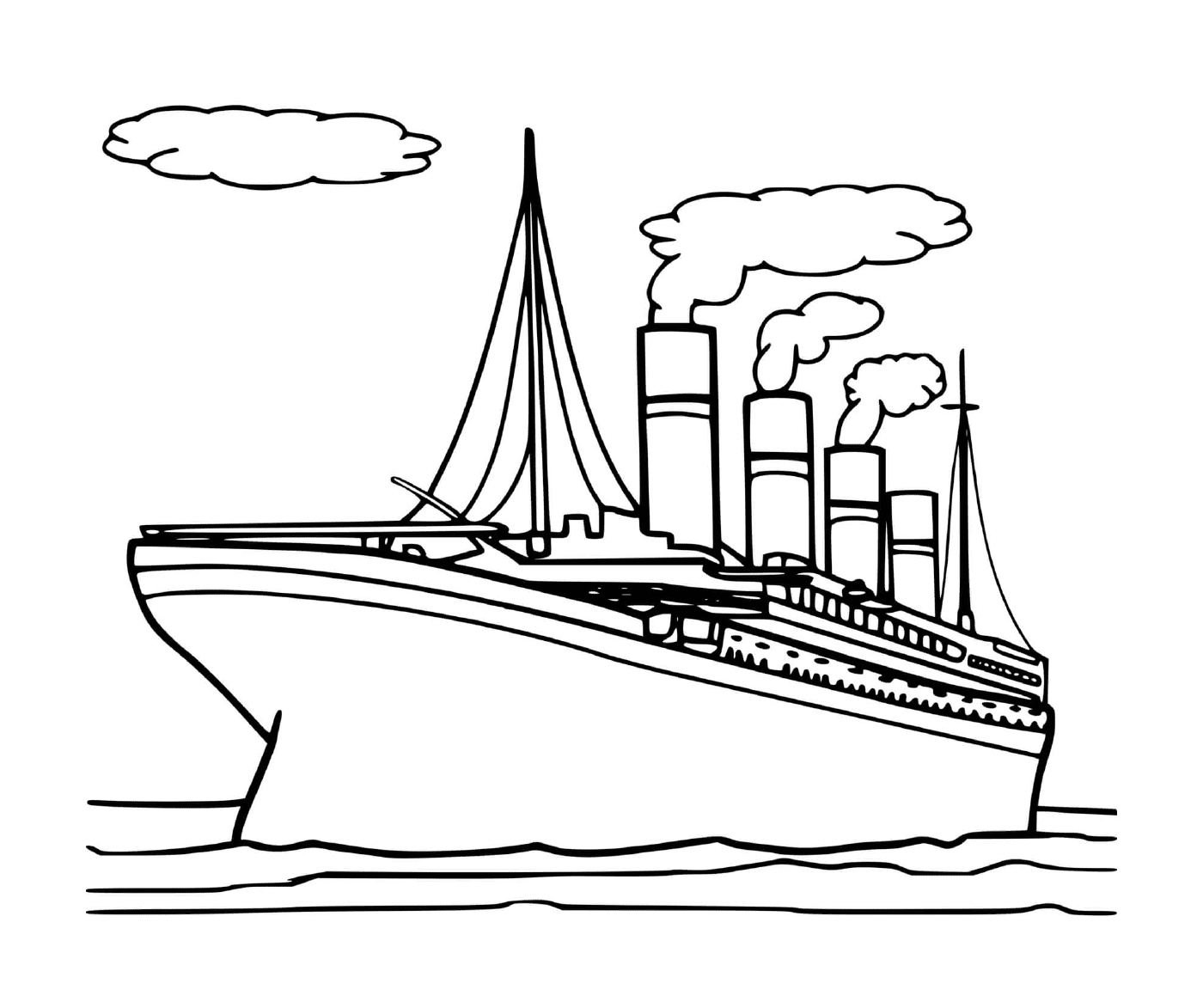 O barco Titanic 