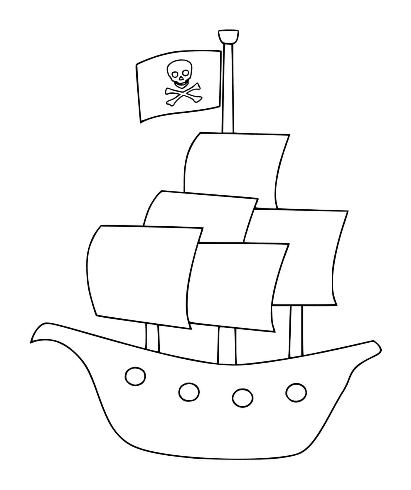  Um navio pirata 