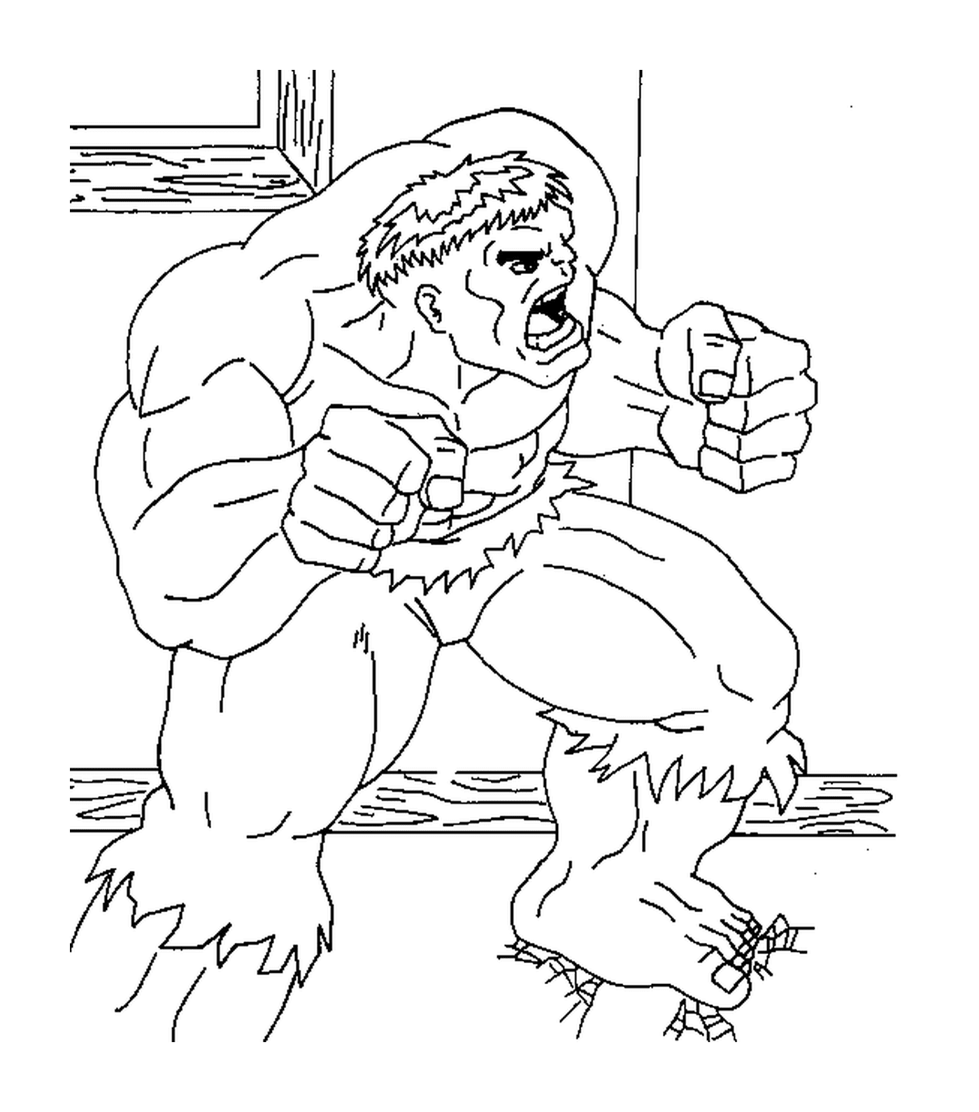  Hulk raivoso dos Vingadores 