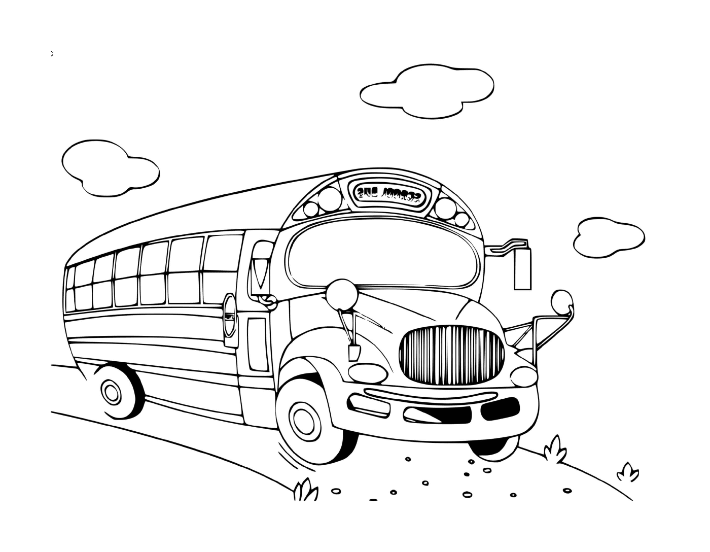  الحافلة المدرسية الكلاسيكية الحافلة المدرسية الصفراء 