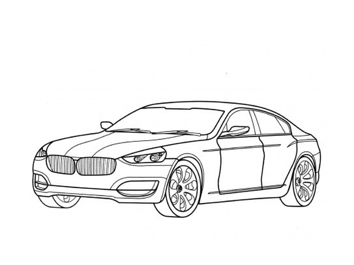  BMW carro elegante 