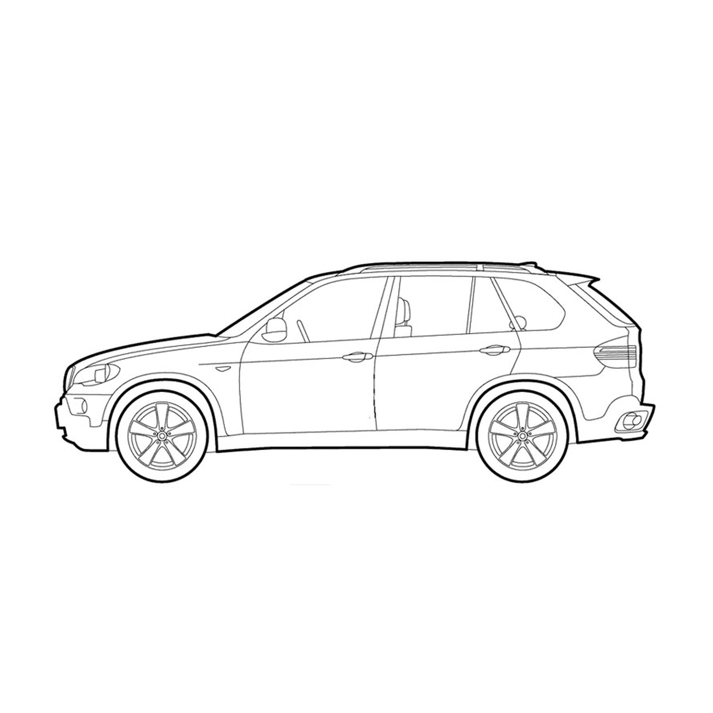  BMW X5 أبيض 