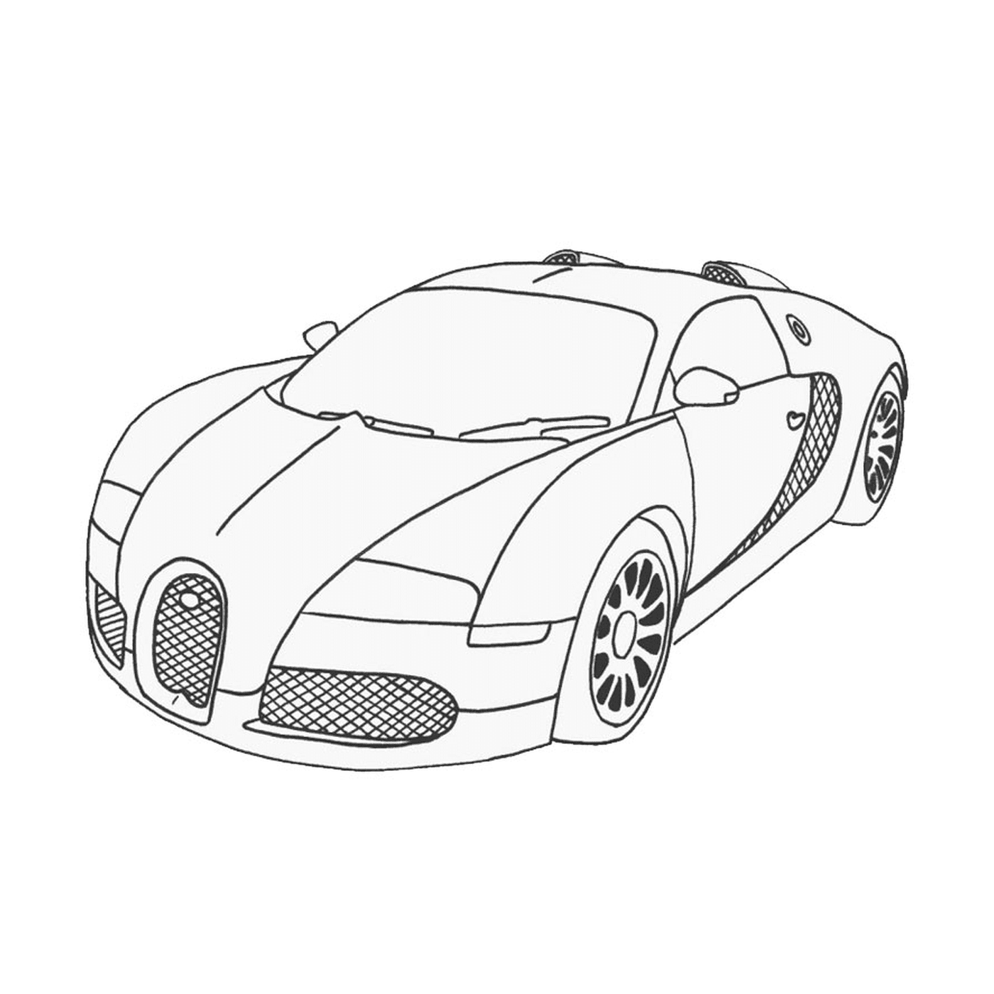  Bugatti Veyron超级蓝运动 
