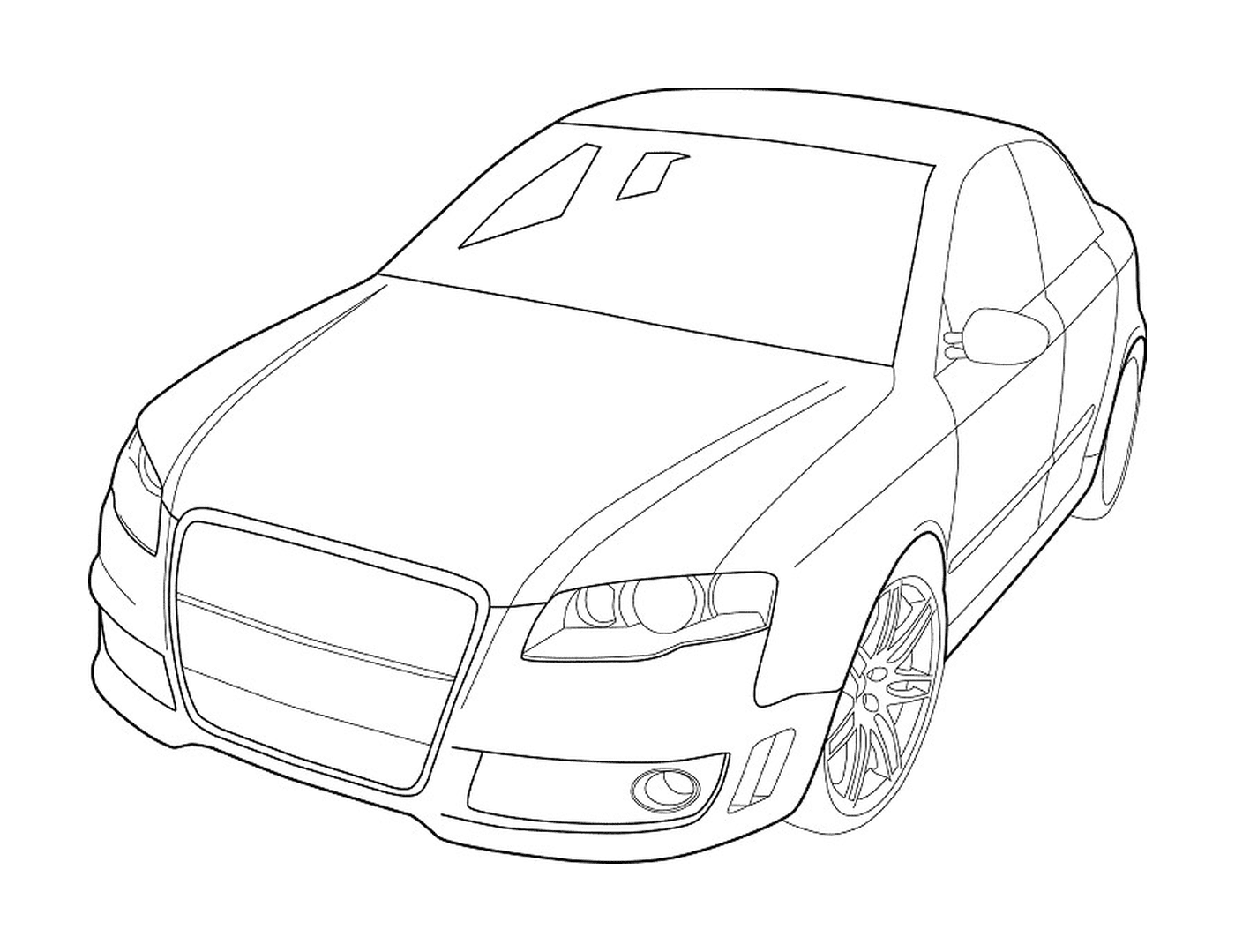  Audi carro projetado 
