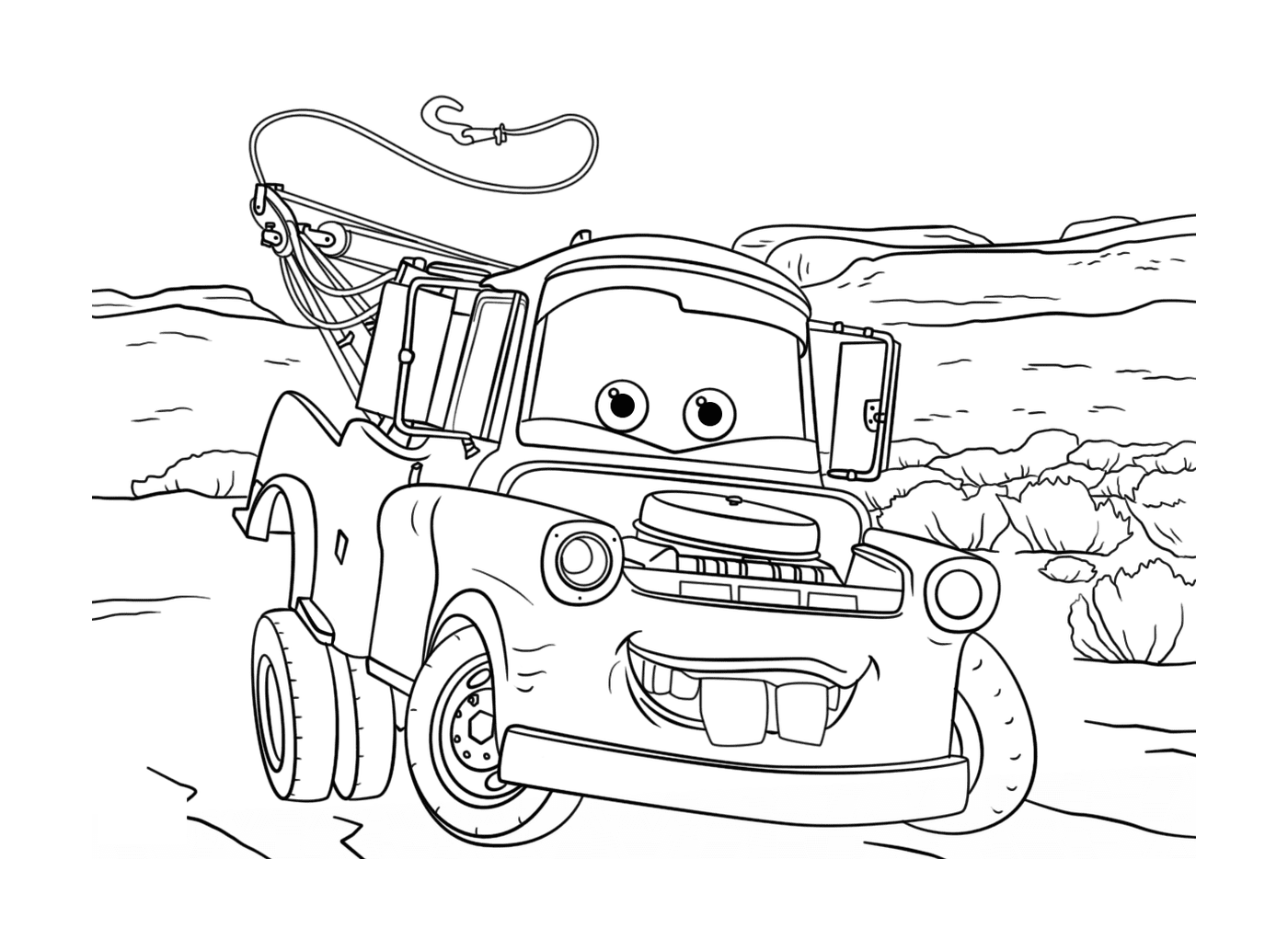  Tow Mater، شاحنة قطر التي لا يُسمح بها 