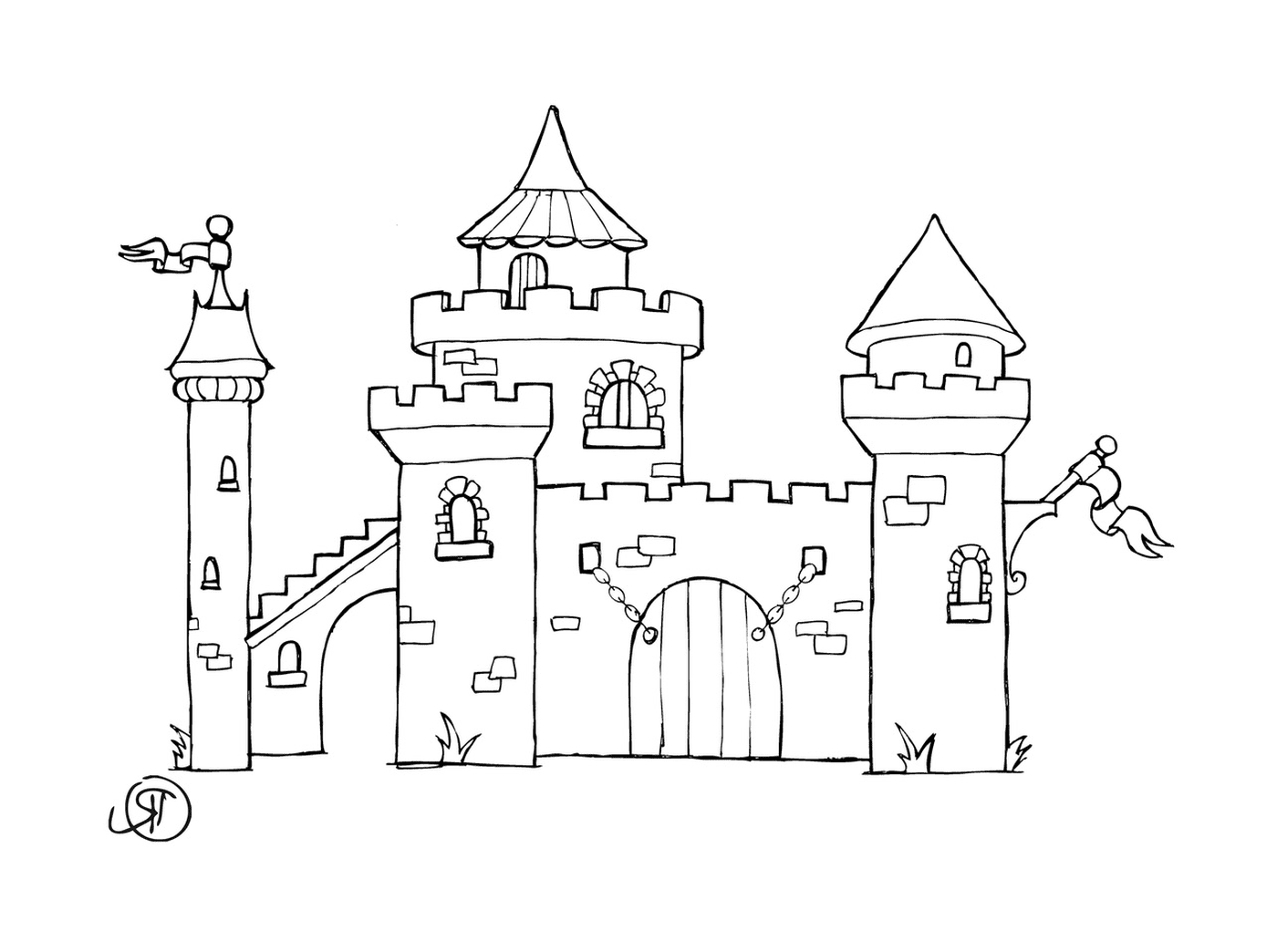  majestoso e imponente castelo 