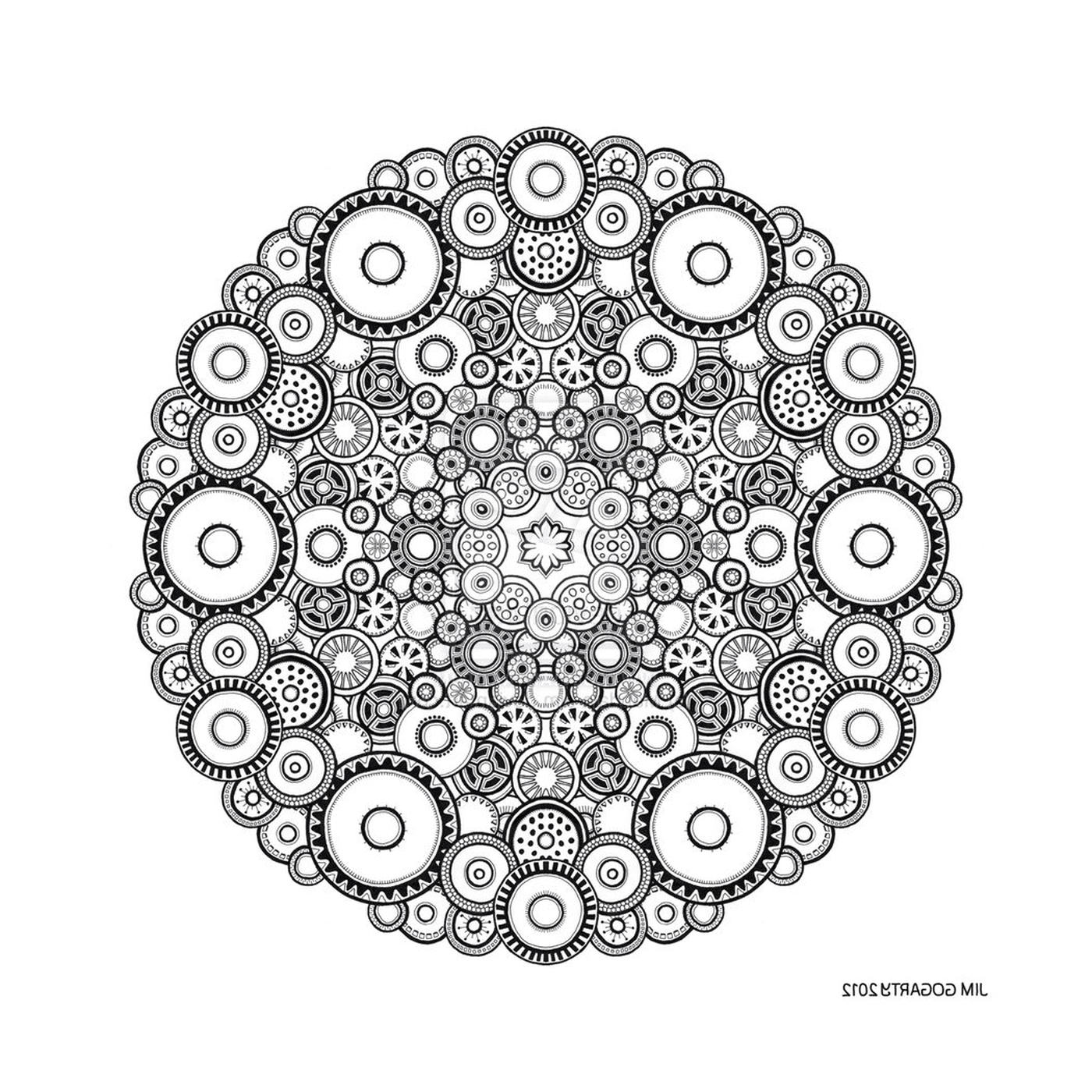  Um padrão circular 