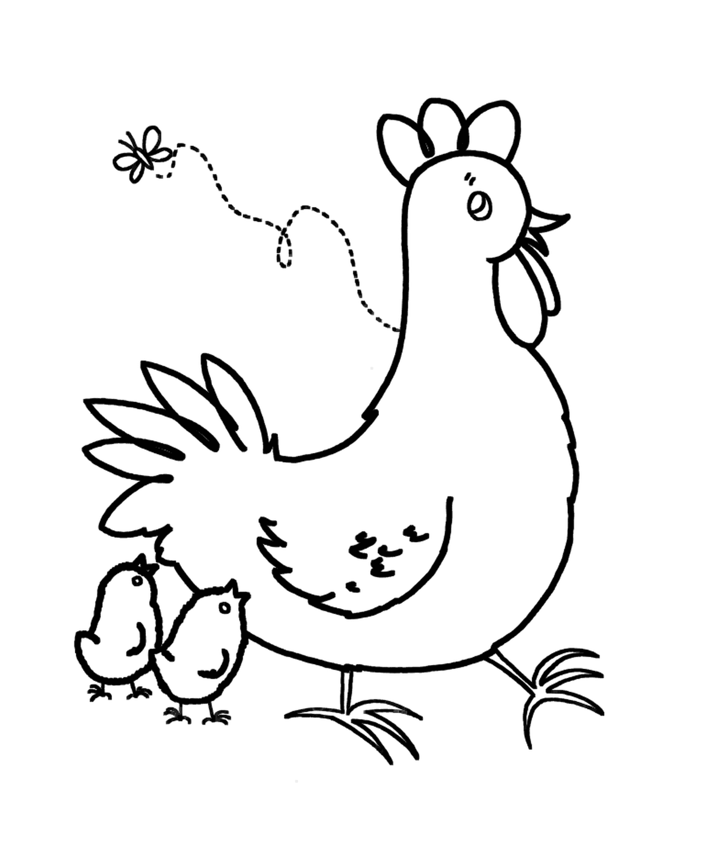  प्यारा मुर्गी और मुर्गी 