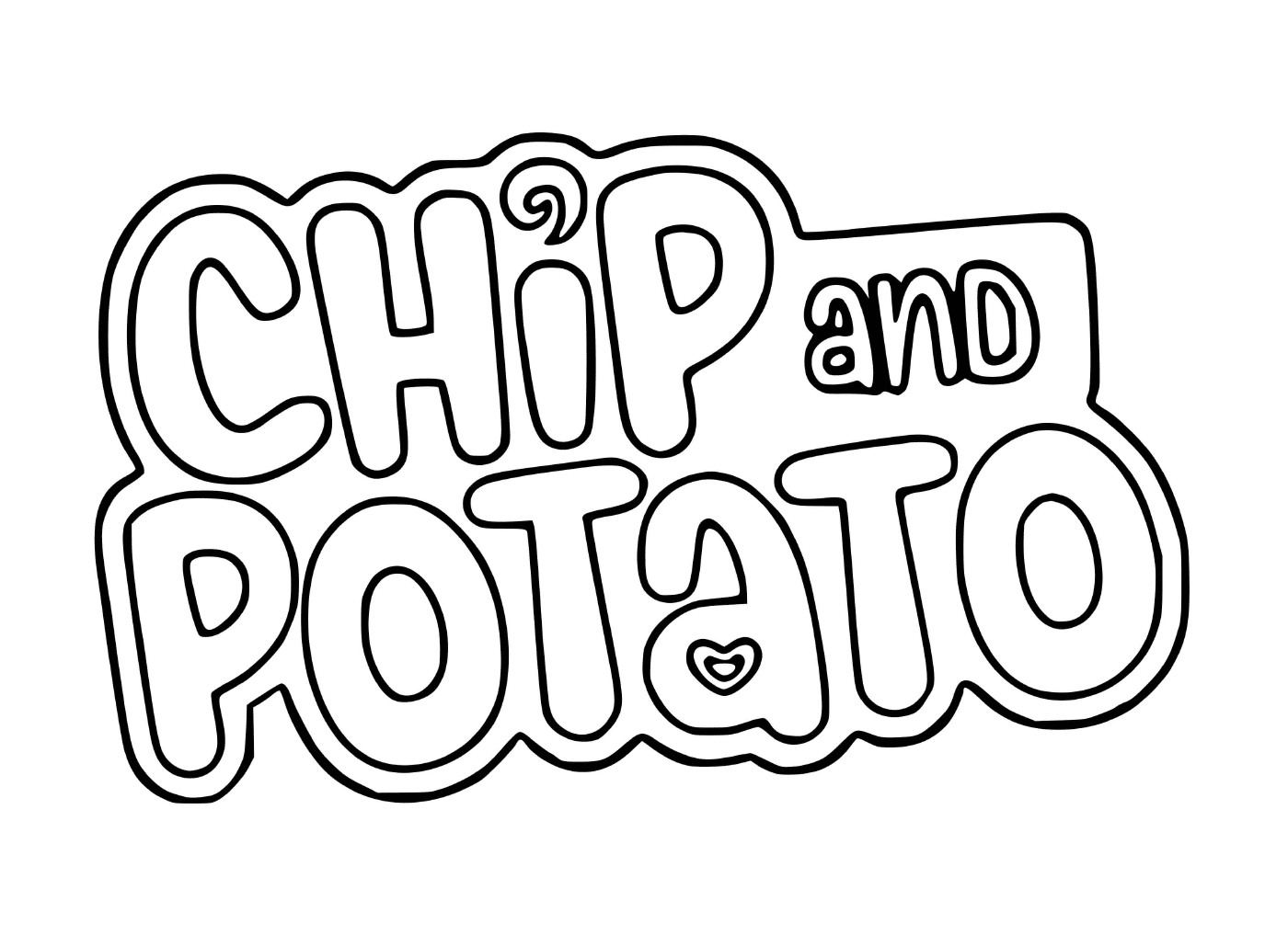  Logotipo de Chip e Batata 