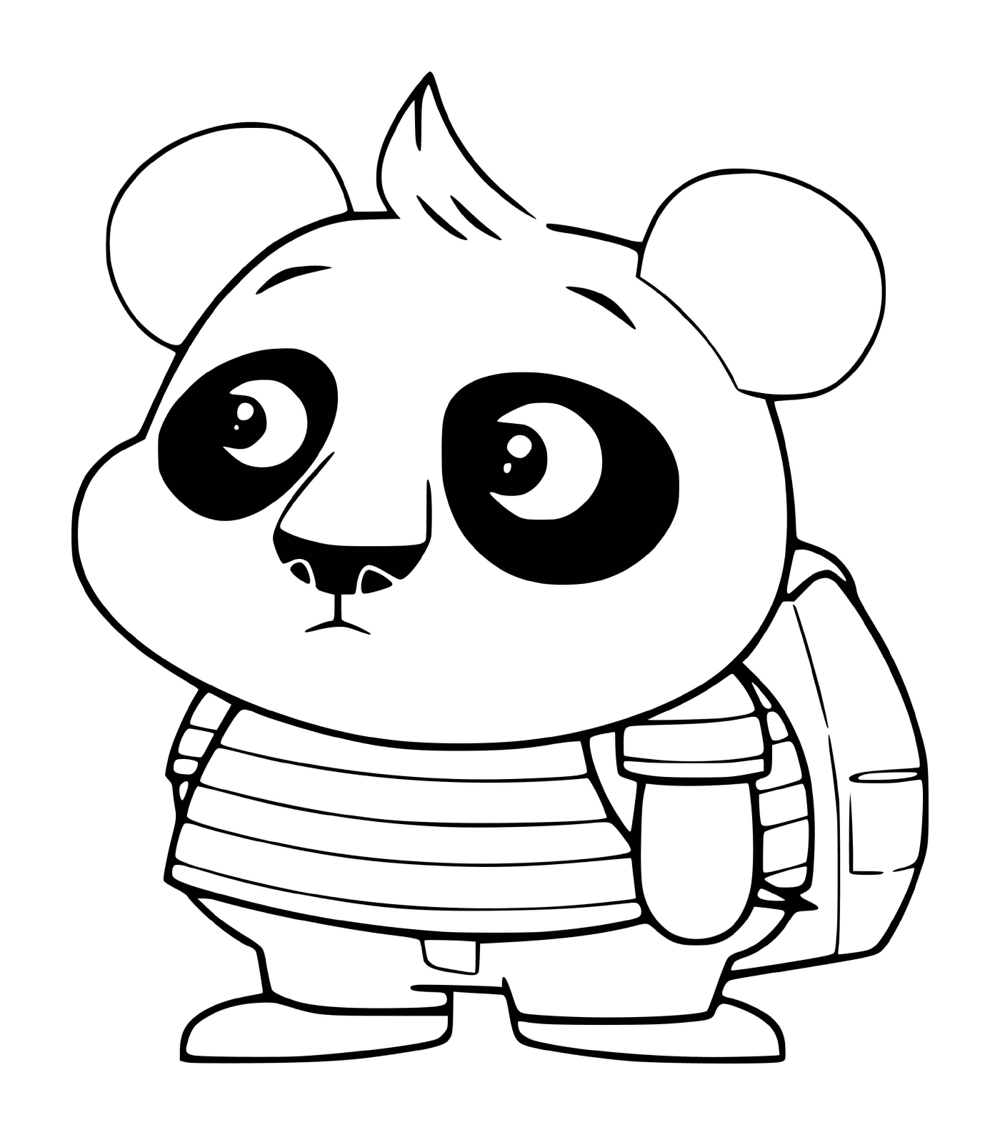  Nico Panda com a mochila 