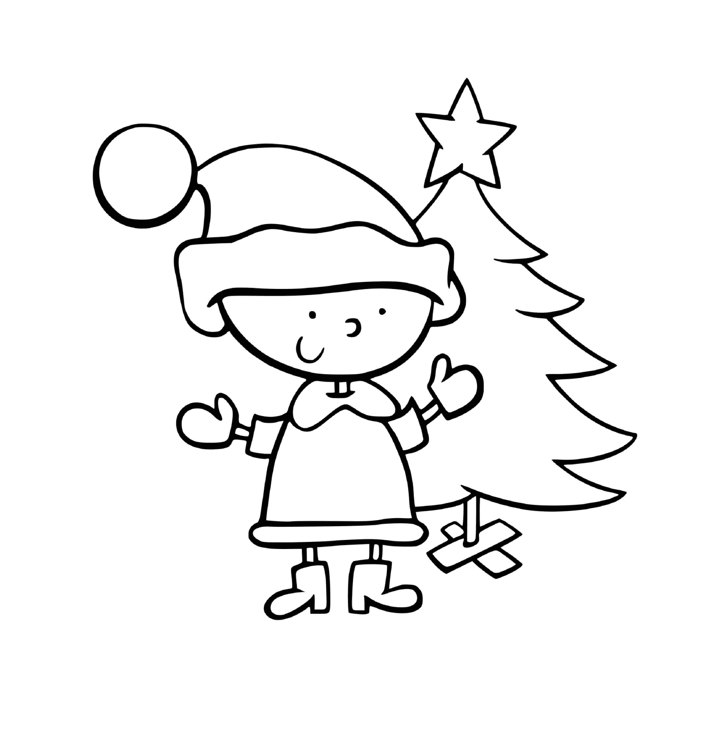  Lutina e árvore de Natal para crianças 