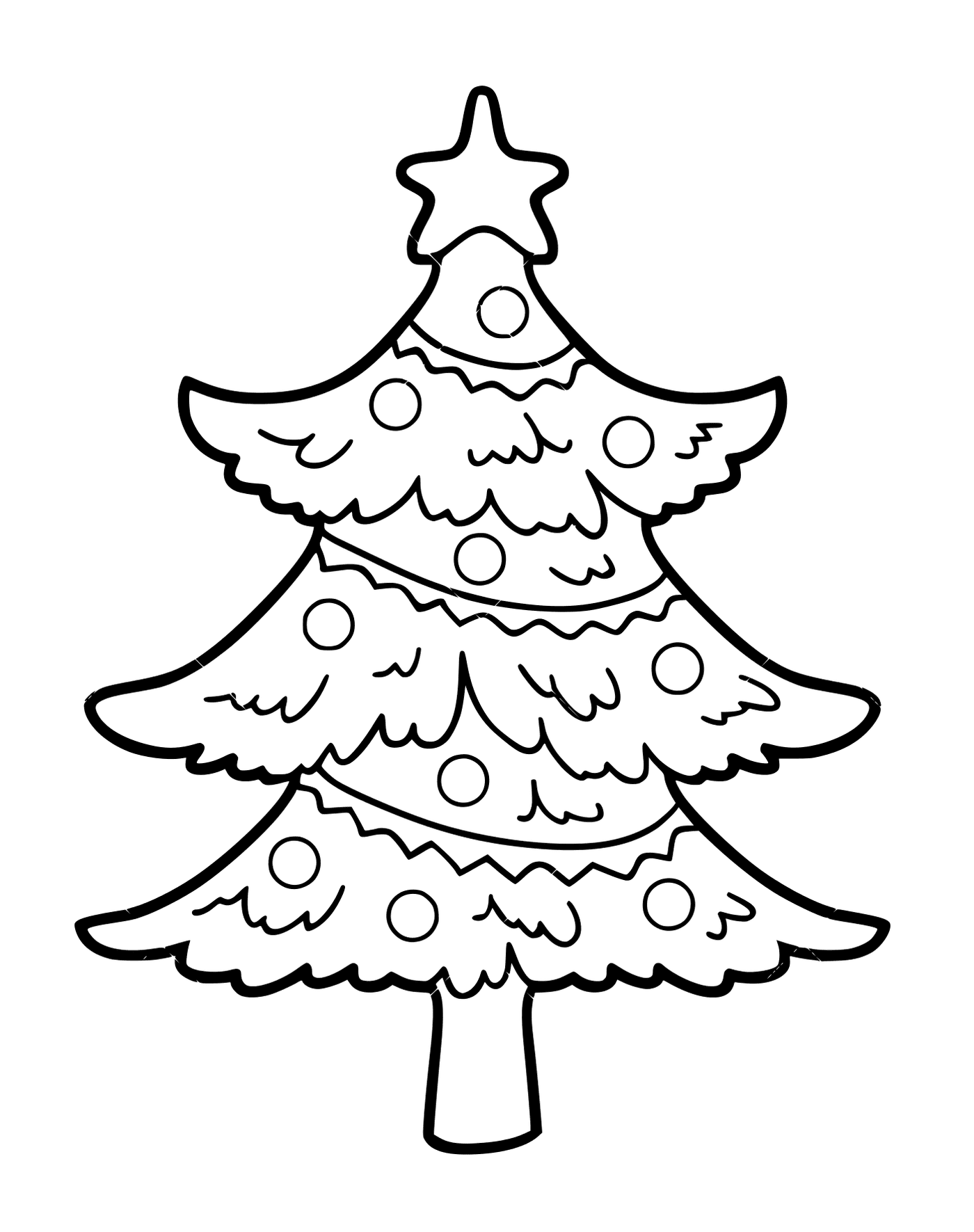  简单容易的圣诞树,母树 