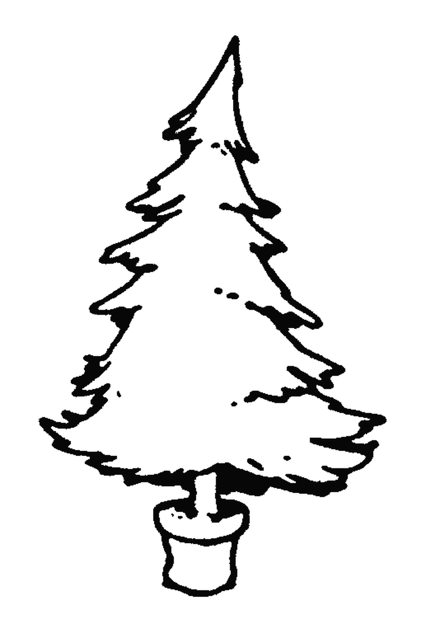  传统圣诞树 