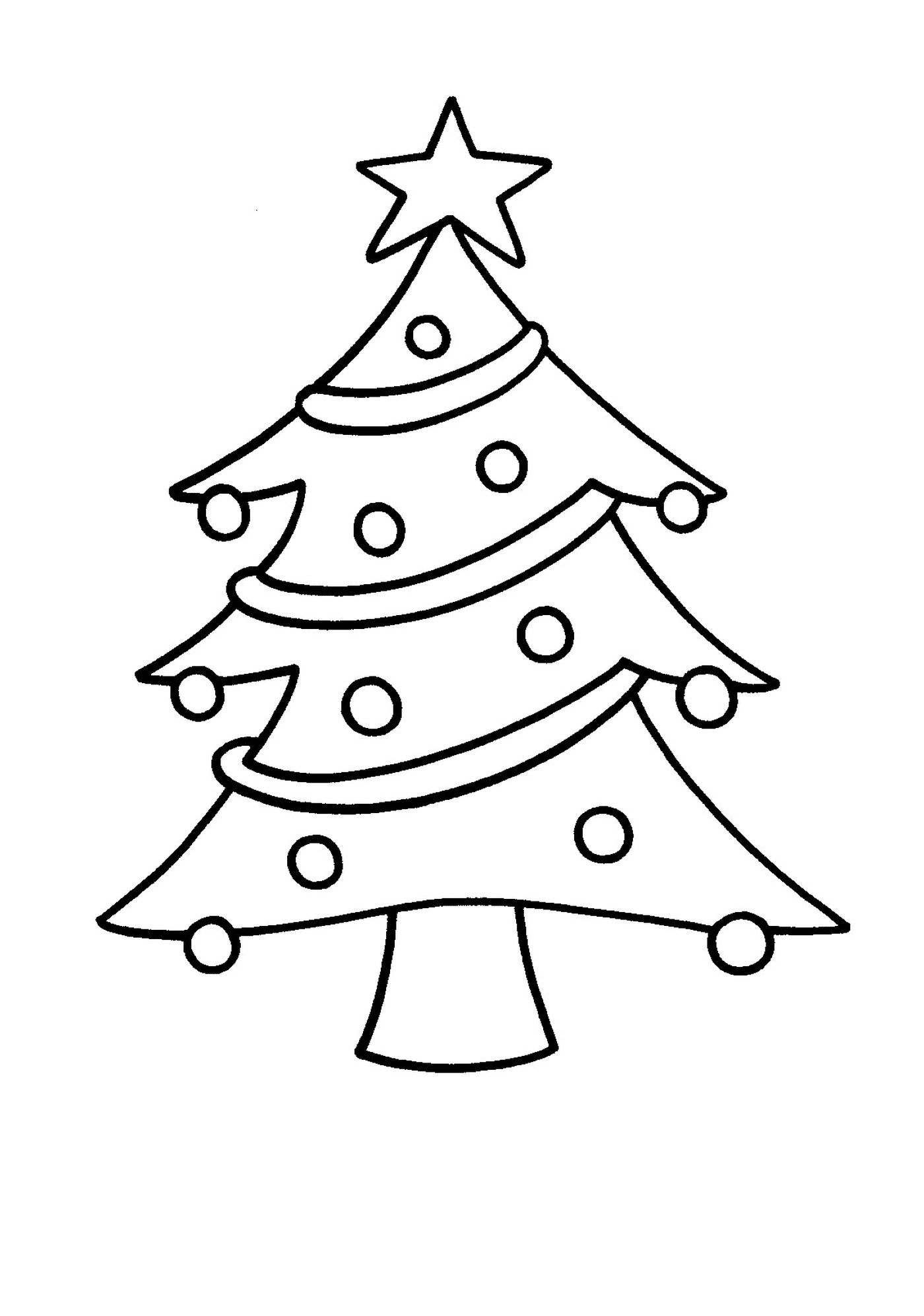  Uma árvore de Natal fácil para crianças 
