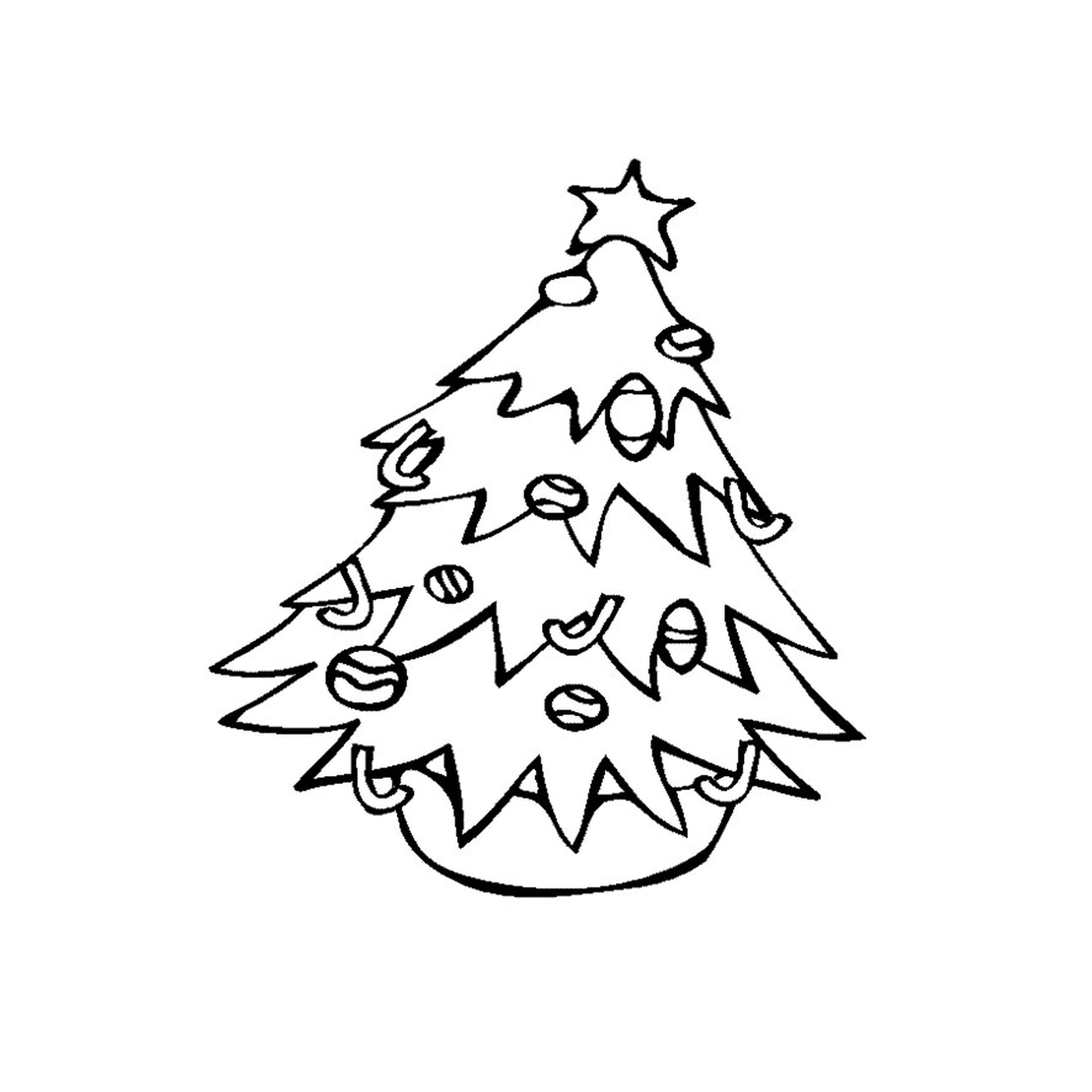  Uma árvore de Natal online 