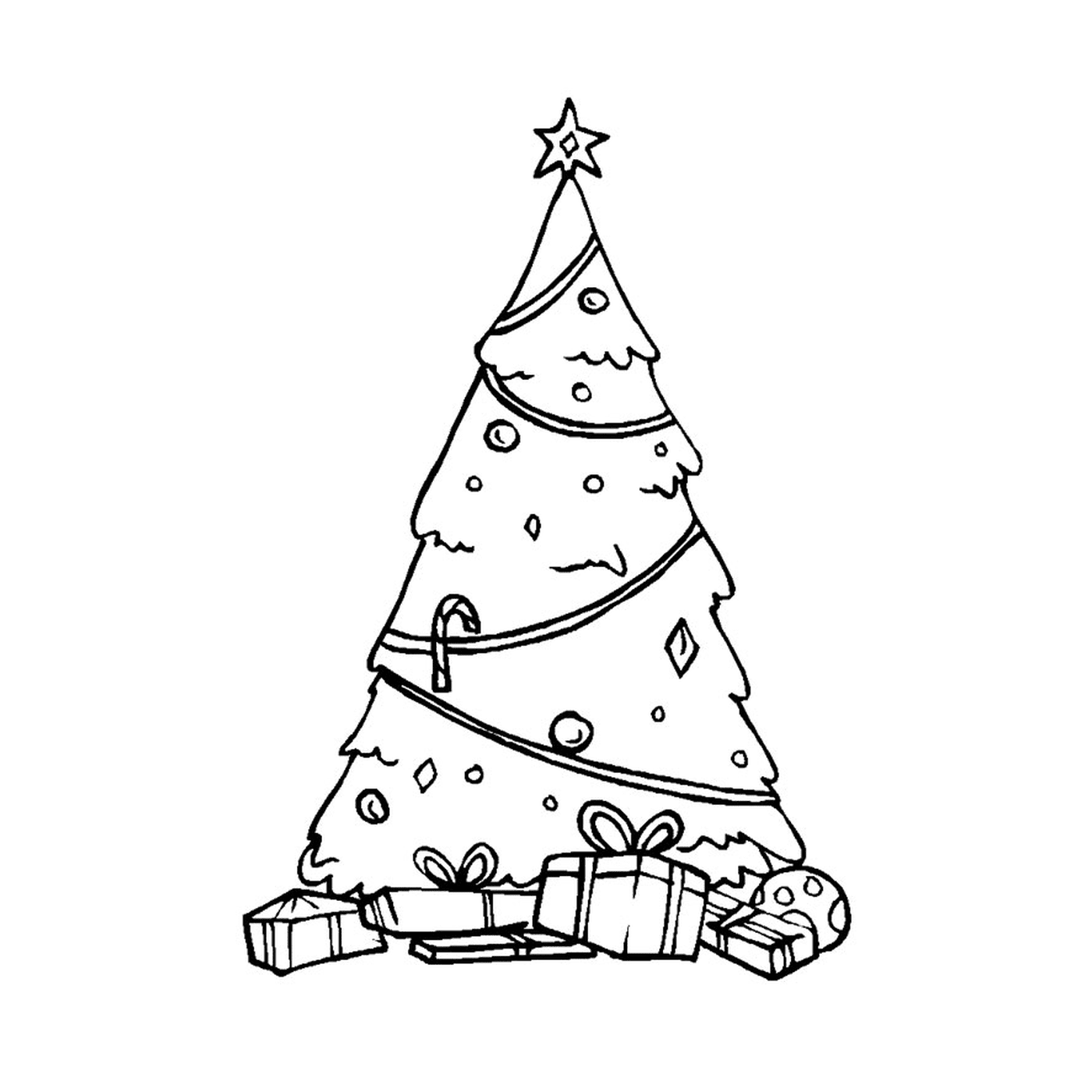  شجرة عيد الميلاد الأساسية 