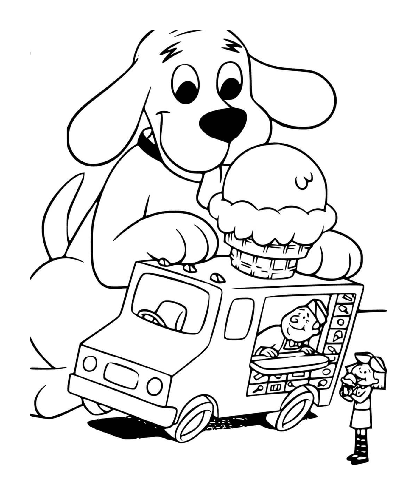  Clifford adora sorvete 