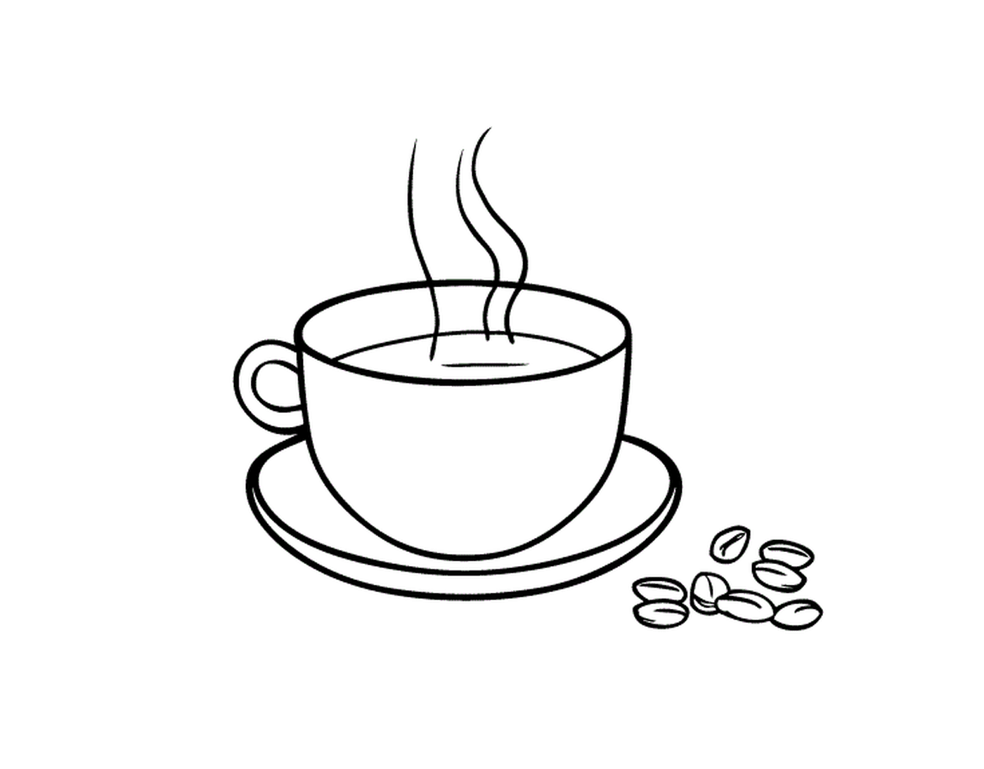  قهوة بنسبة 100 في المائة من العربية مع حبة قه 