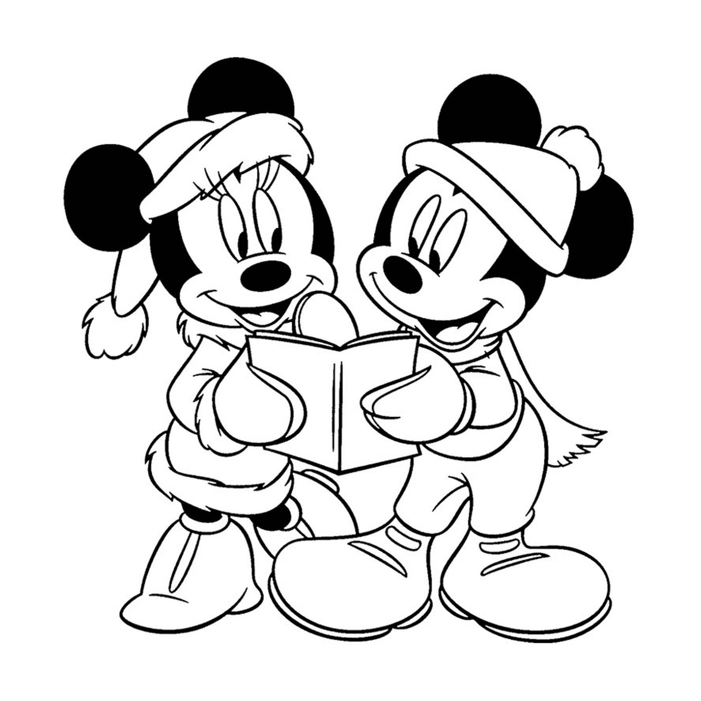  Natal com Mickey e Minnie 
