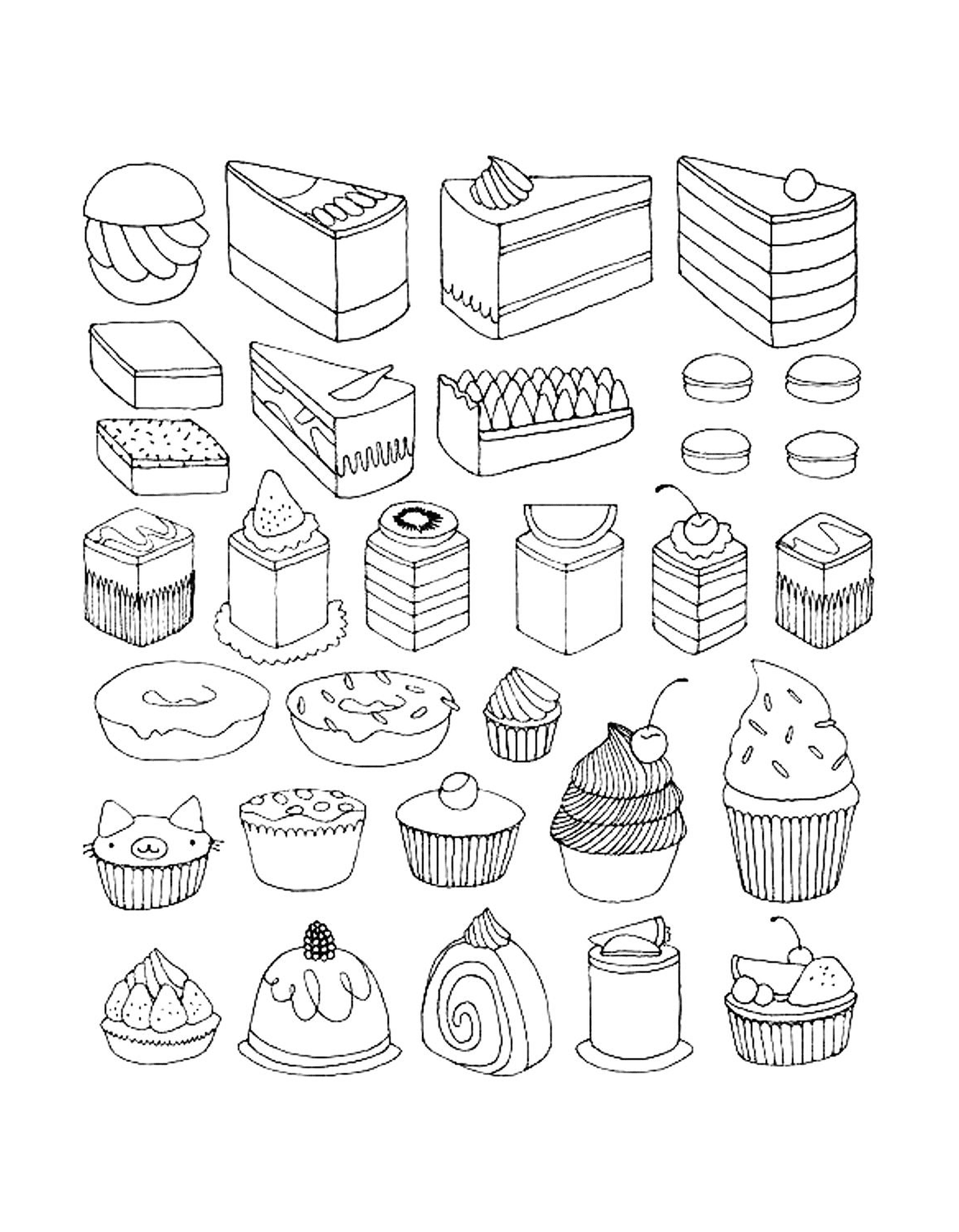  Cupcakes e bolos para adultos, variados e apetitosos 