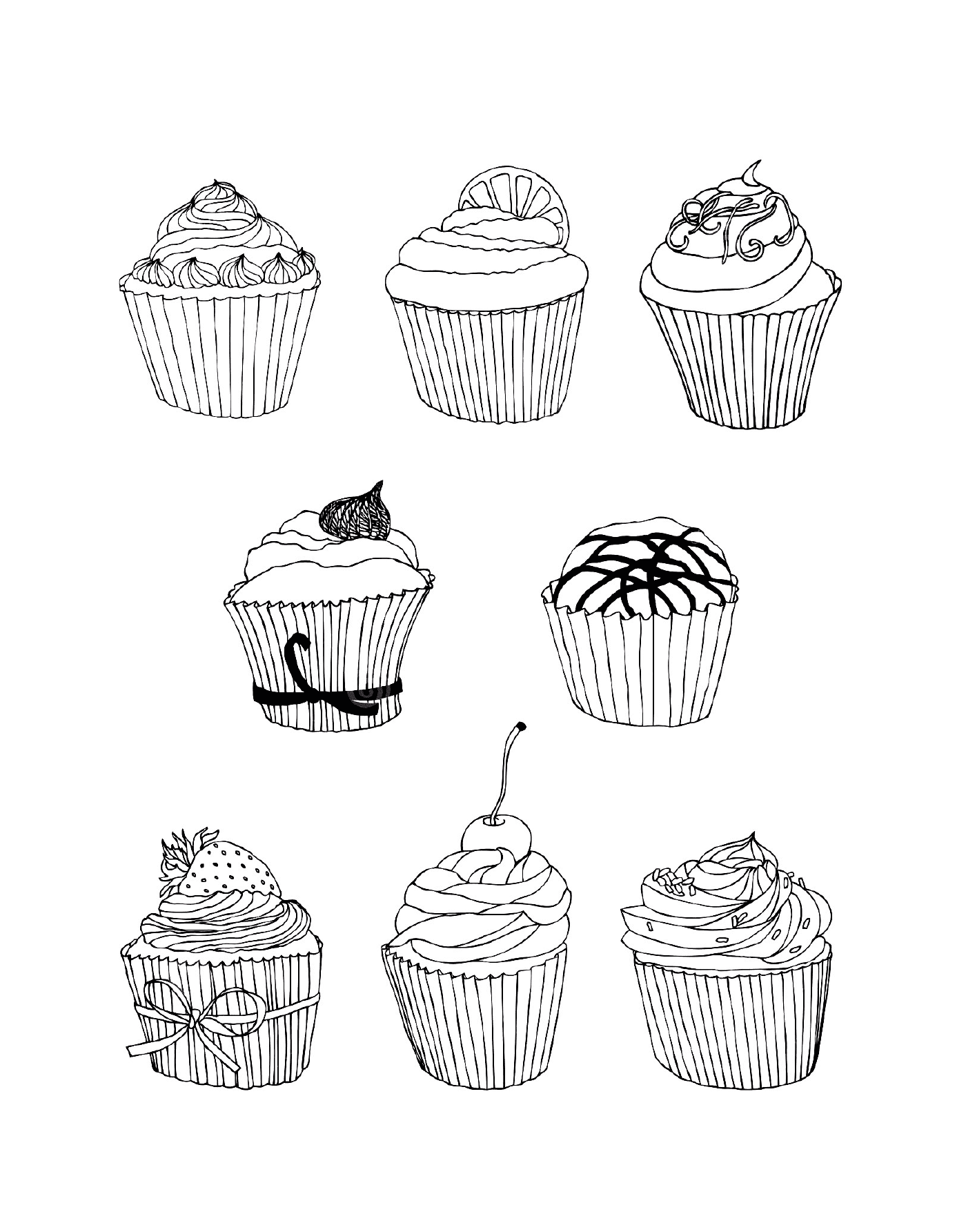  cupcakes sorteados 