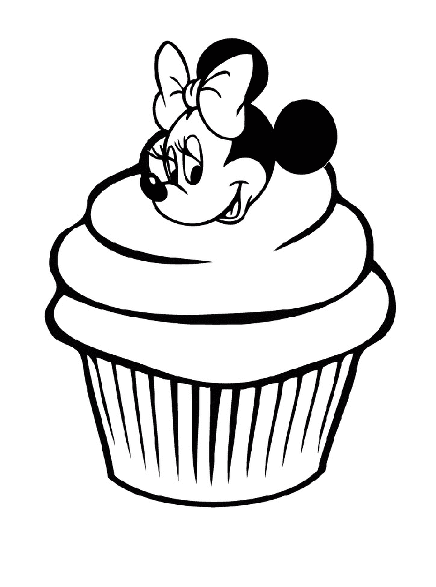  迪士尼的米尼老鼠蛋糕 