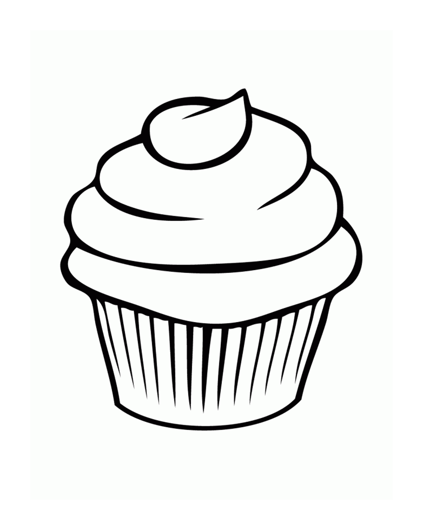  Um cupcake simples e fácil 