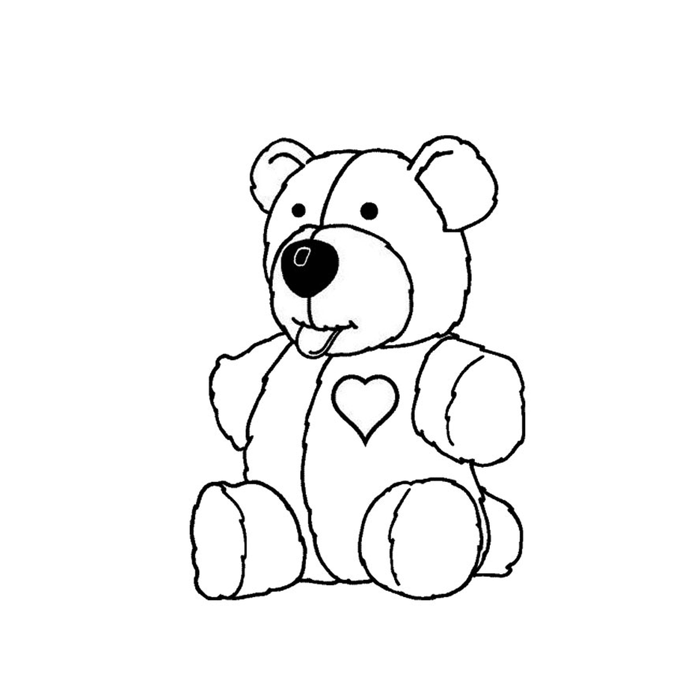  一只泰迪熊 