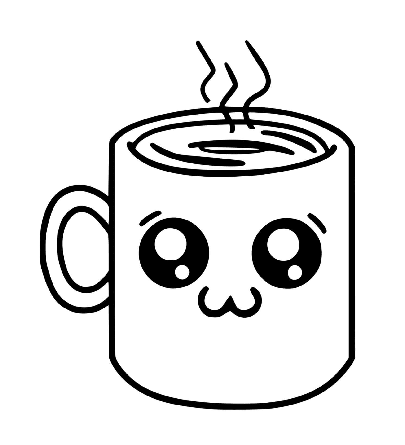  Uma xícara de café 