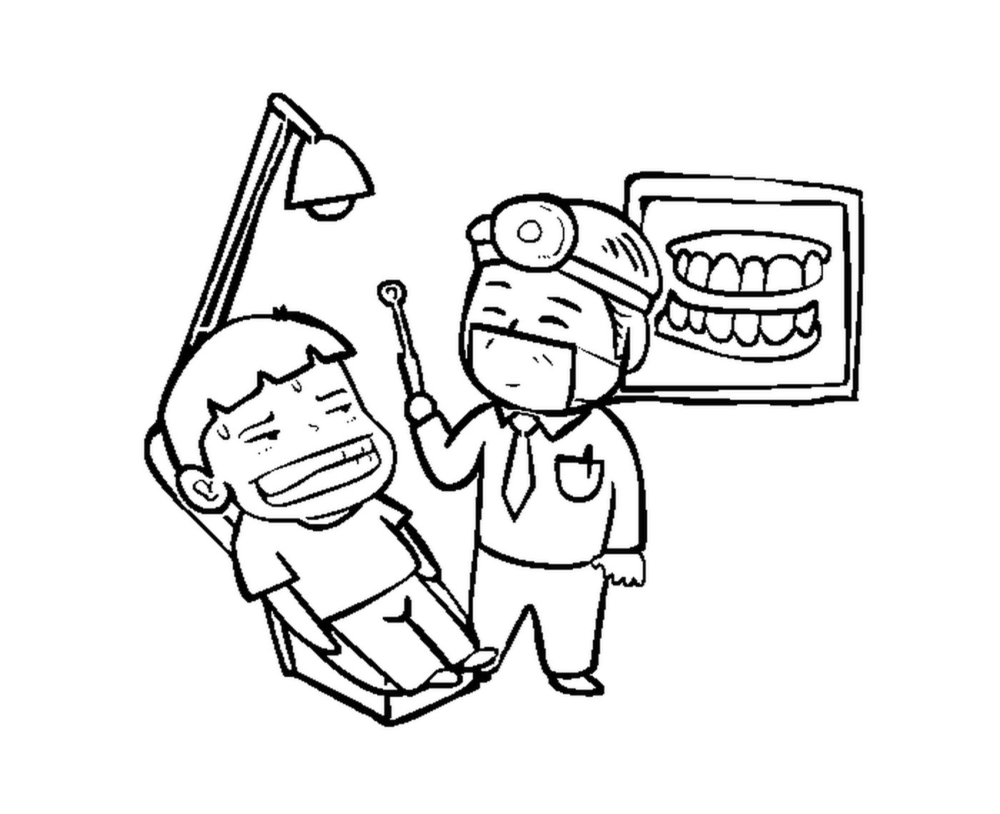  Uma criança no dentista 